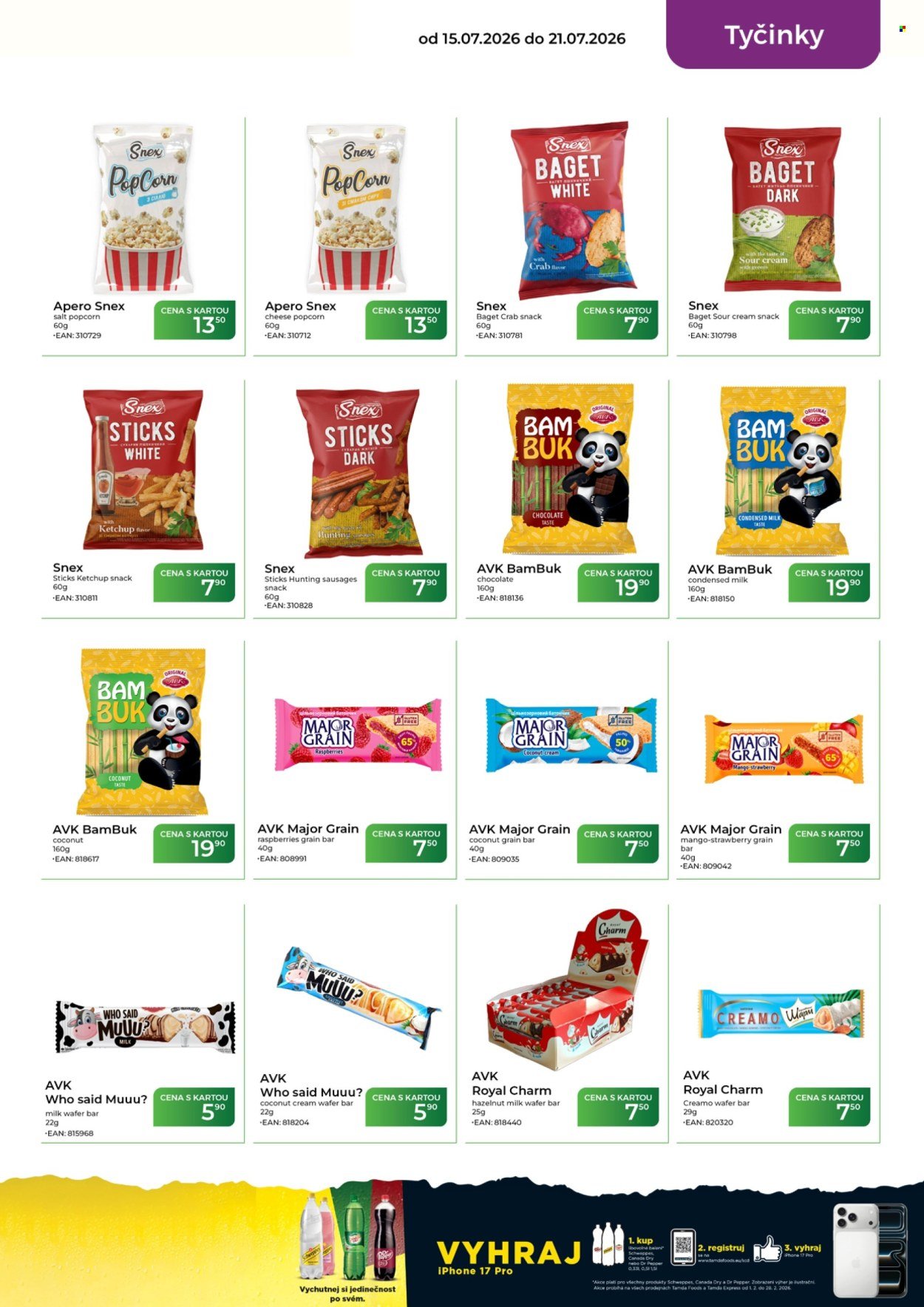 TAMDA FOODS leták - Od středy 15.7.2026