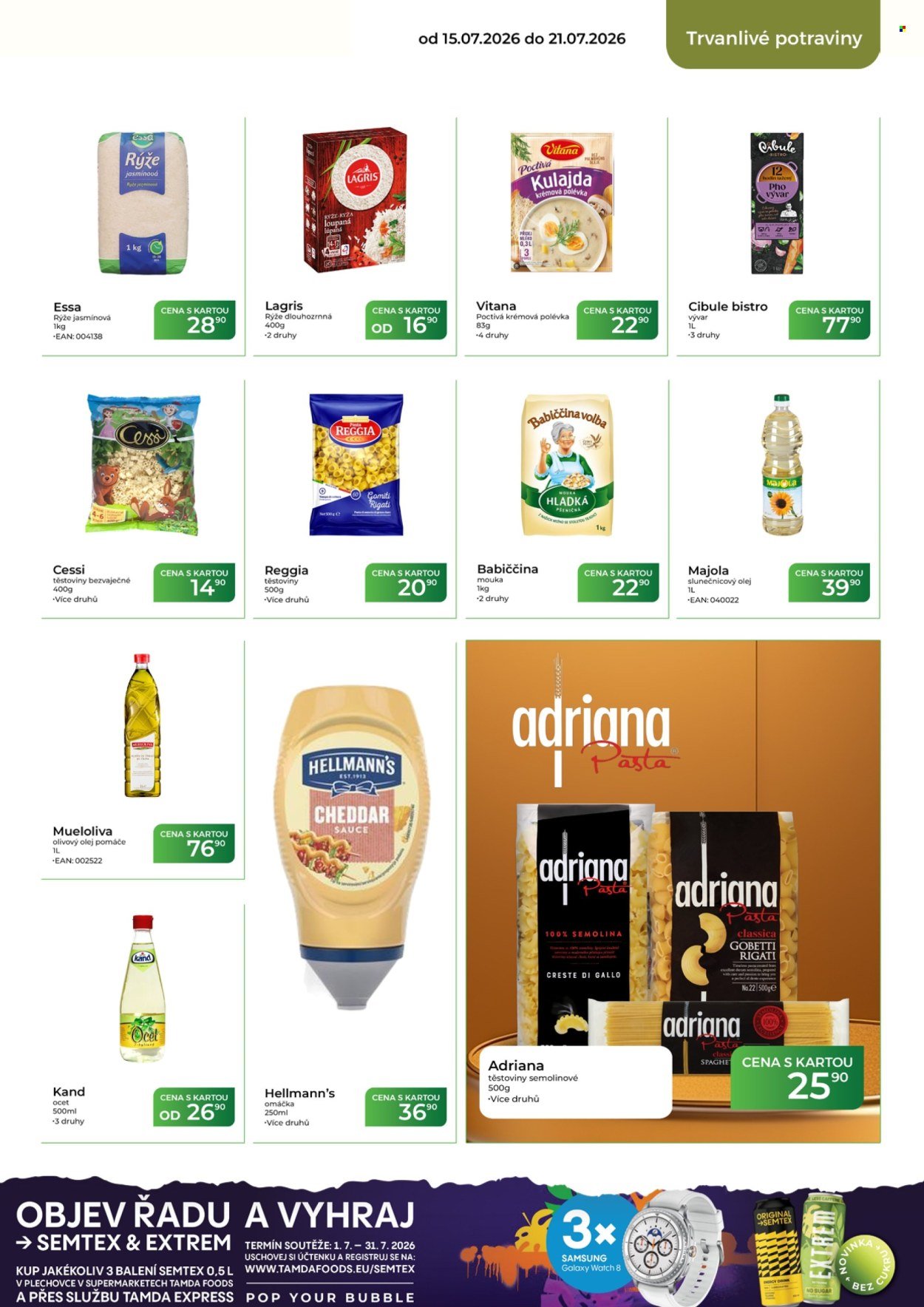 TAMDA FOODS leták - Od středy 15.7.2026