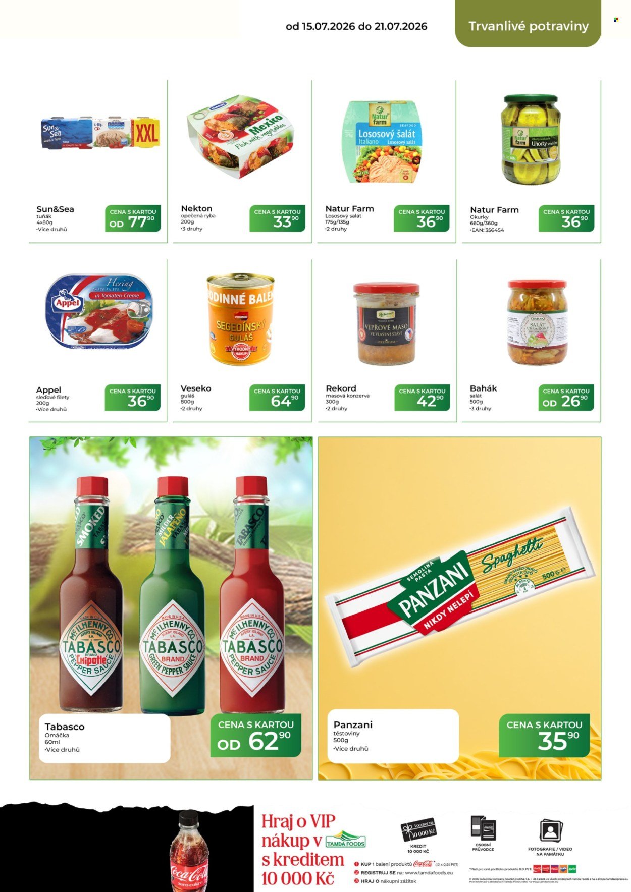 TAMDA FOODS leták - Od středy 15.7.2026