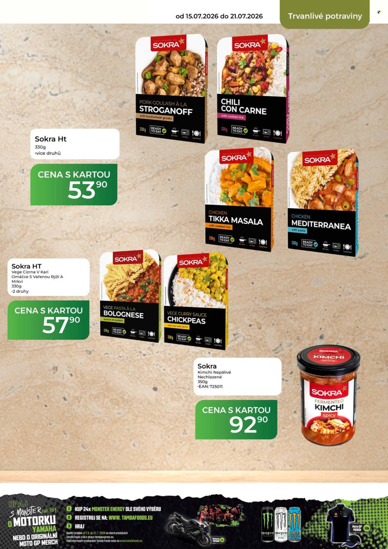 TAMDA FOODS leták - Od středy 15.7.2026