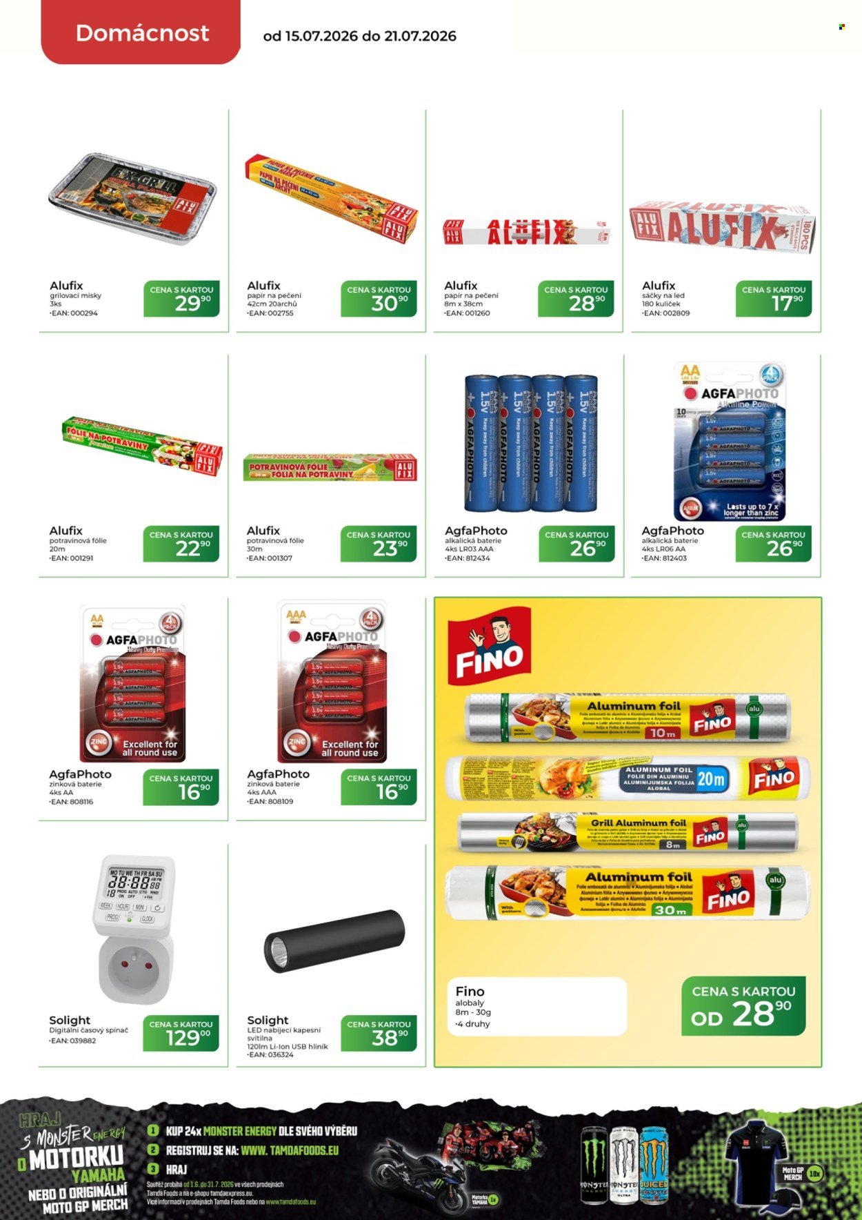 TAMDA FOODS leták - Od středy 15.7.2026