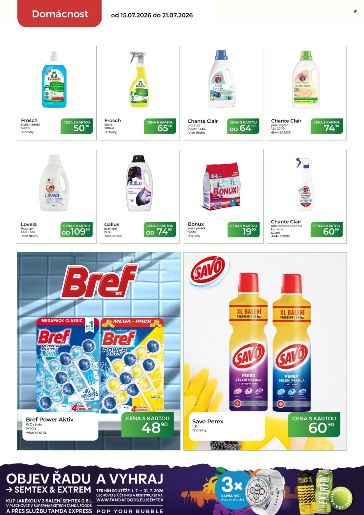 TAMDA FOODS leták - Od středy 15.7.2026