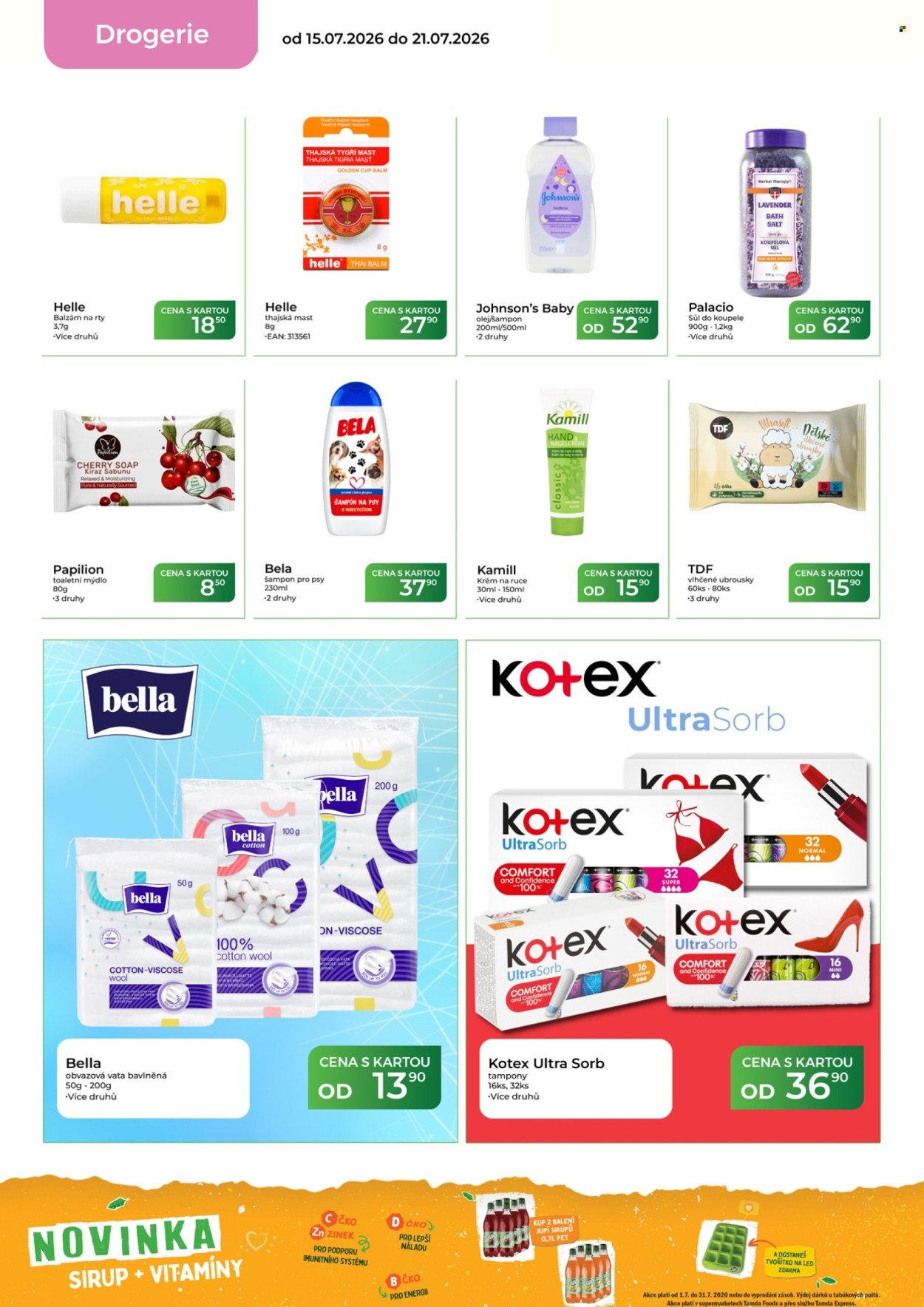TAMDA FOODS leták - Od středy 15.7.2026