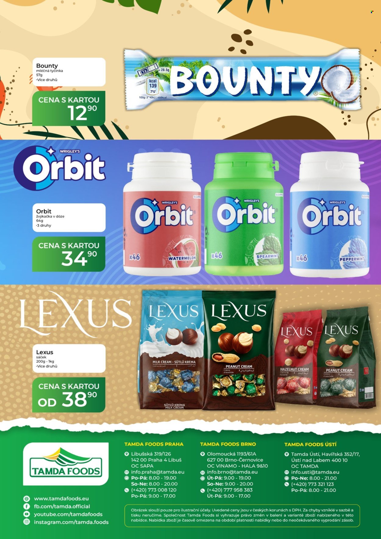 TAMDA FOODS leták - Od středy 15.7.2026