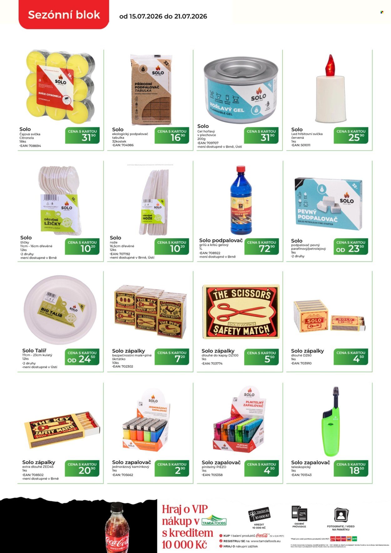 TAMDA FOODS leták - Od středy 15.7.2026