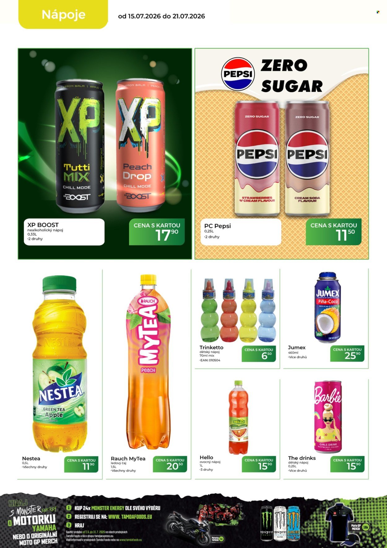 TAMDA FOODS leták - Od středy 15.7.2026