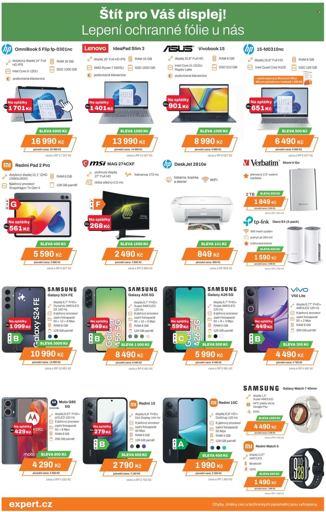 EXPERT leták - Od pondělí 24.11.2025 (2025-11-24 - 2025-11-30)