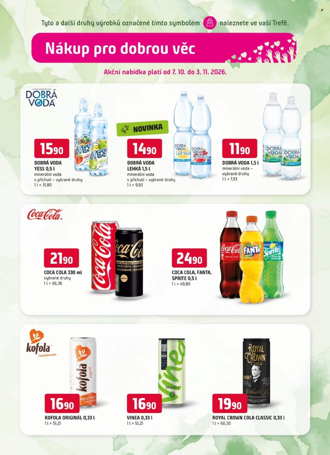 TREFA COOP leták - Od středy 7.10.2026