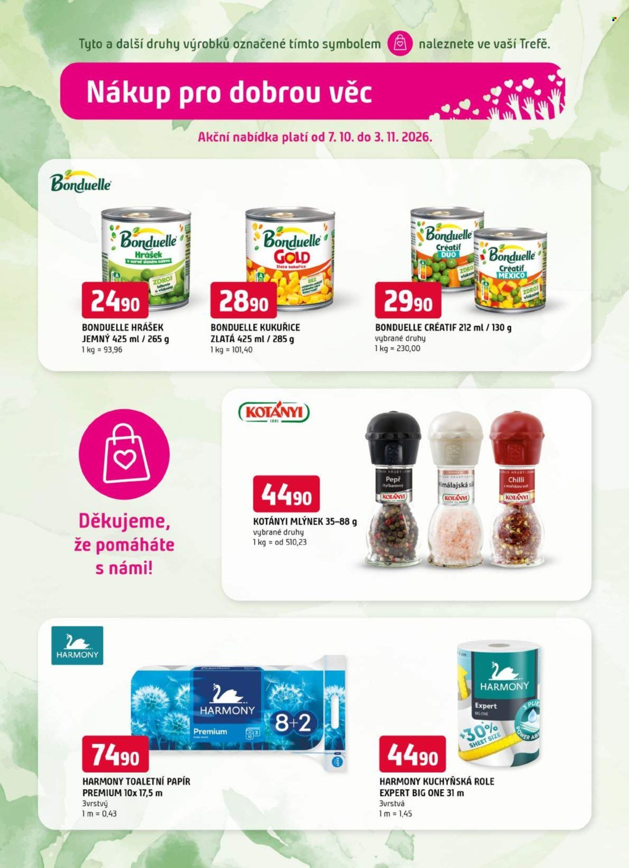 TREFA COOP leták - Od středy 7.10.2026