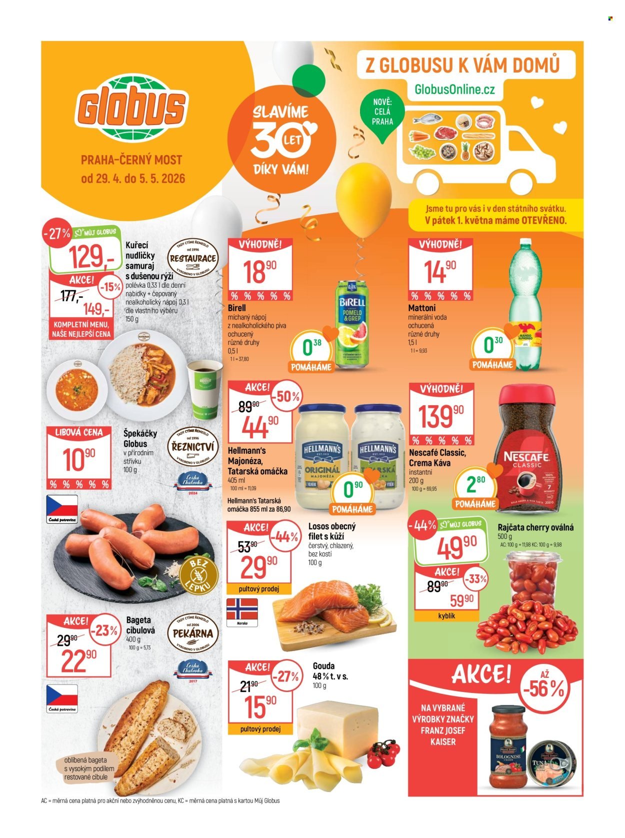 GLOBUS leták - Od středy 29.4.2026 (2026-04-29 - 2026-05-05)