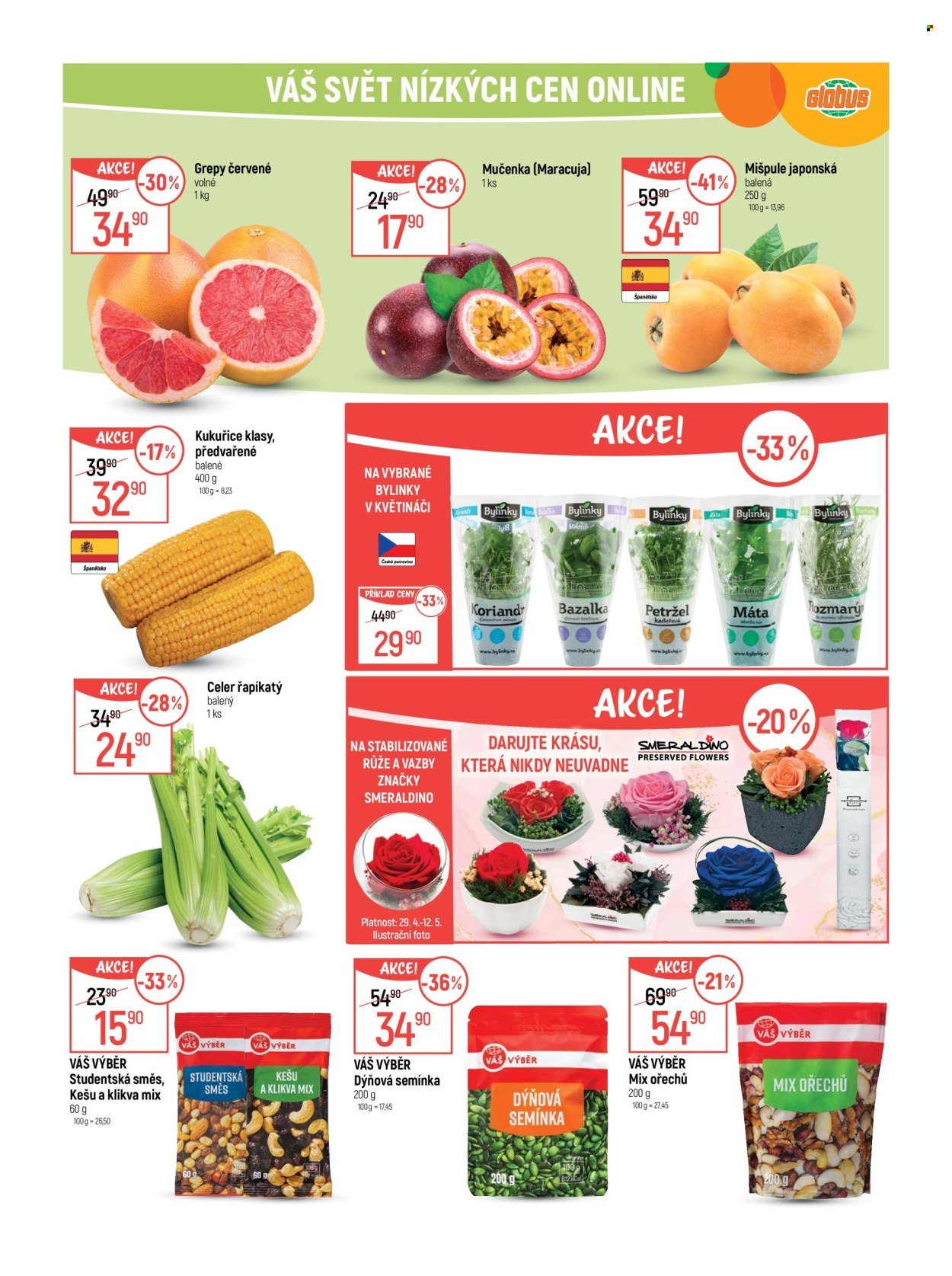 GLOBUS leták - Od středy 29.4.2026 (2026-04-29 - 2026-05-05)