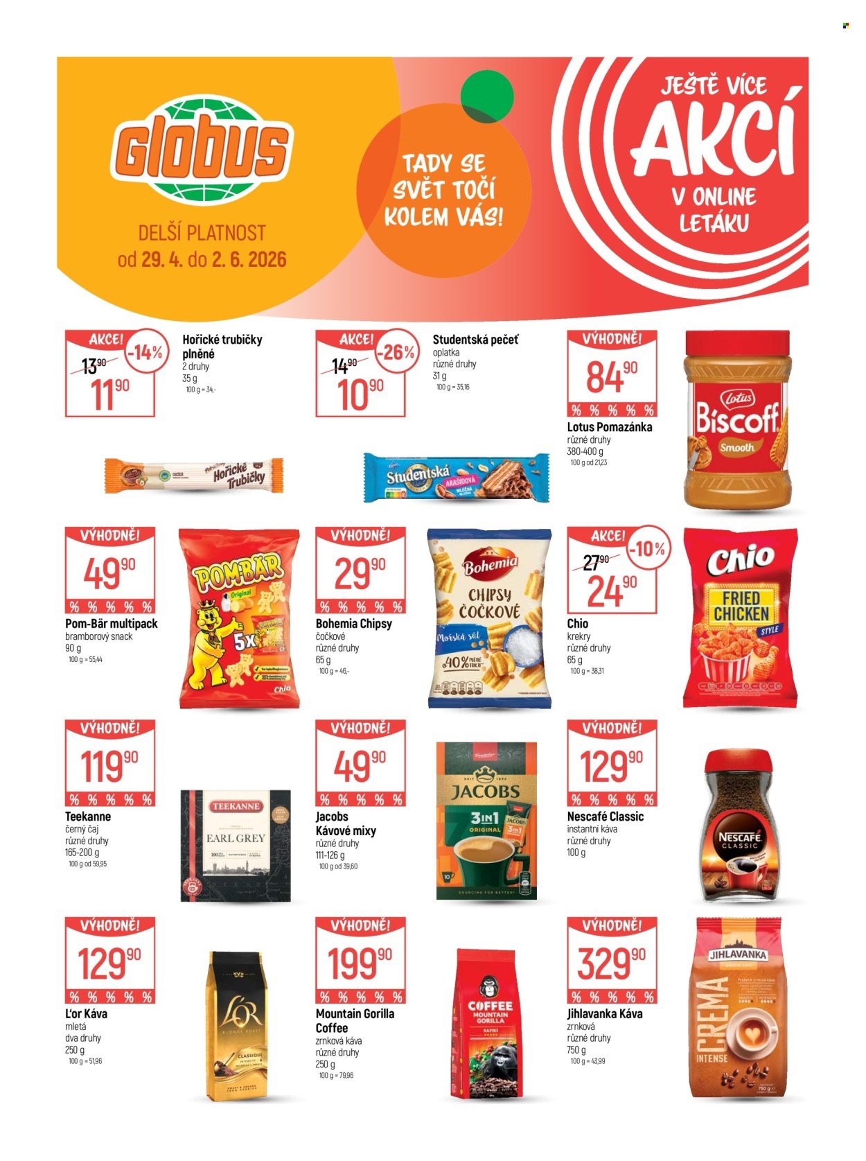GLOBUS leták - Od středy 29.4.2026 (2026-04-29 - 2026-05-05)