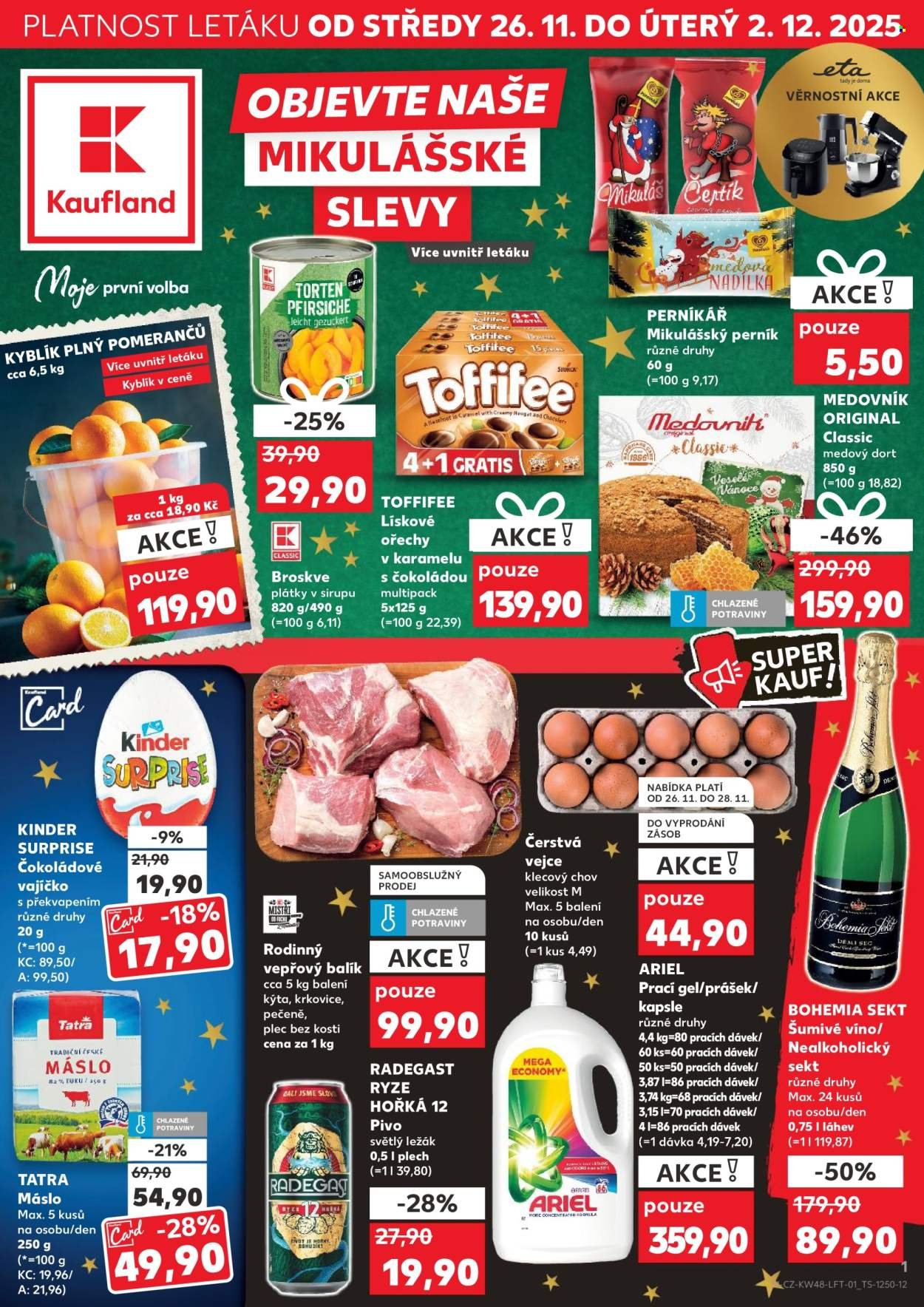 KAUFLAND leták - Od středy 26.11.2025 (2025-11-26 - 2025-12-02)