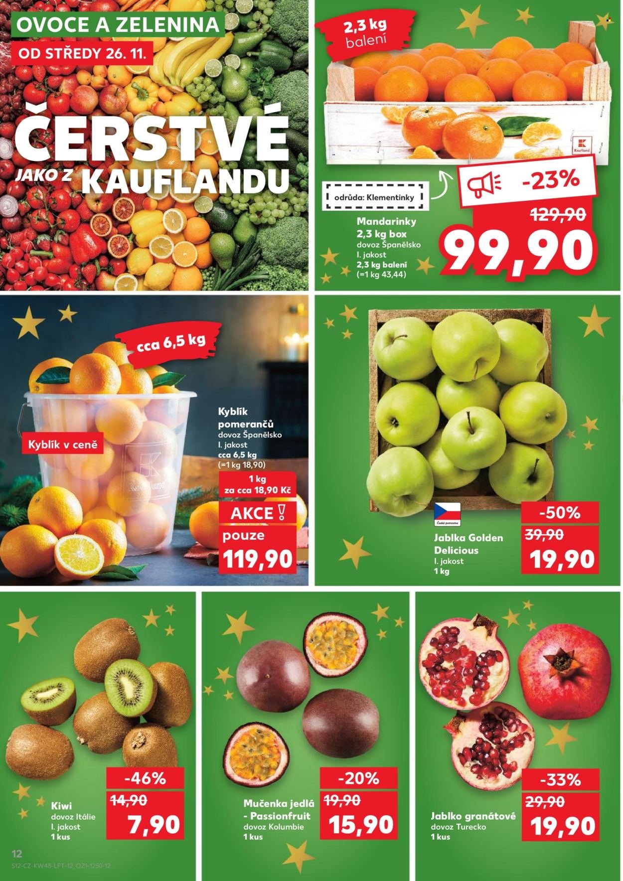 KAUFLAND leták - Od středy 26.11.2025 (2025-11-26 - 2025-12-02)