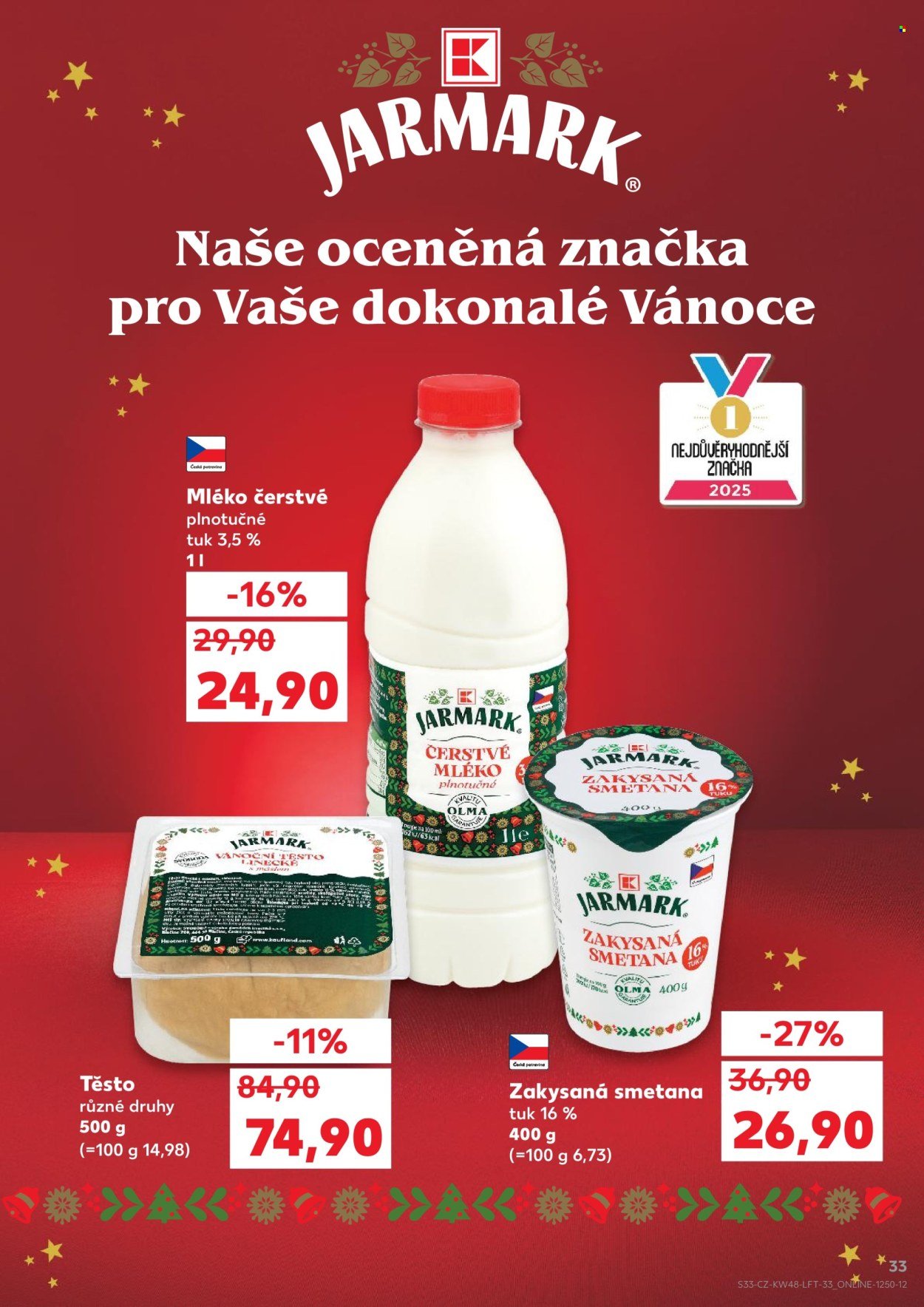 KAUFLAND leták - Od středy 26.11.2025 (2025-11-26 - 2025-12-02)