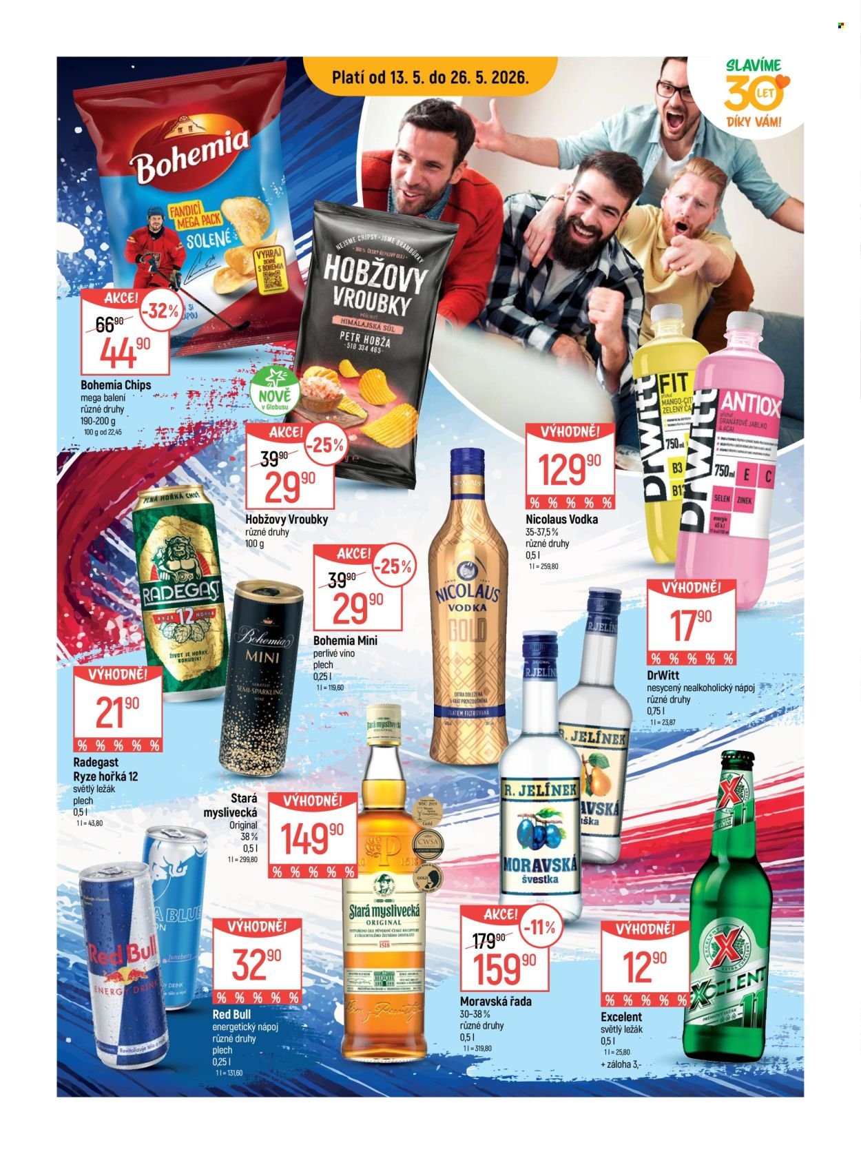 GLOBUS leták - Od středy 13.5.2026 (2026-05-13 - 2026-05-26)
