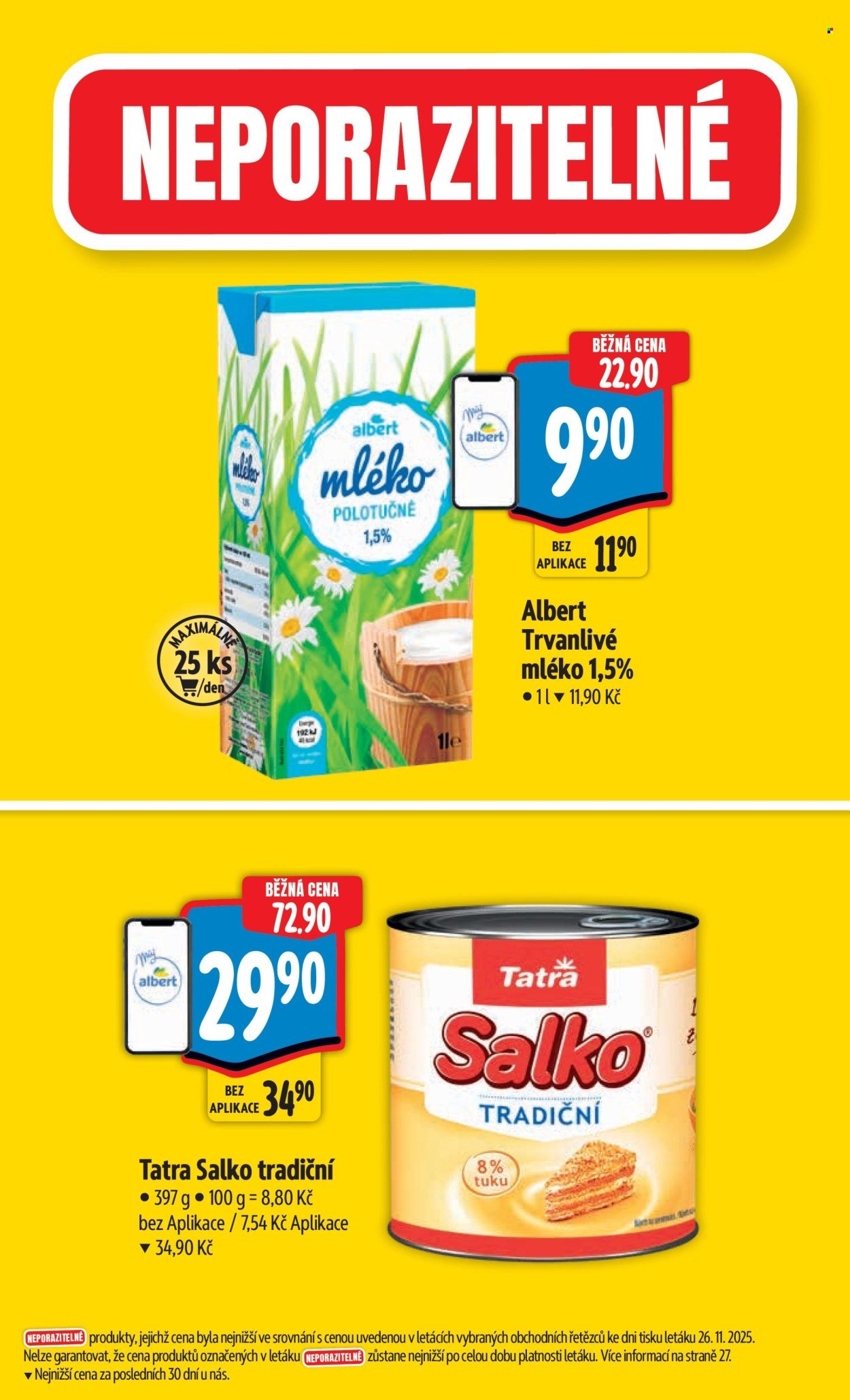 ALBERT leták - Neporazitelné (2025-12-03 - 2025-12-09)
