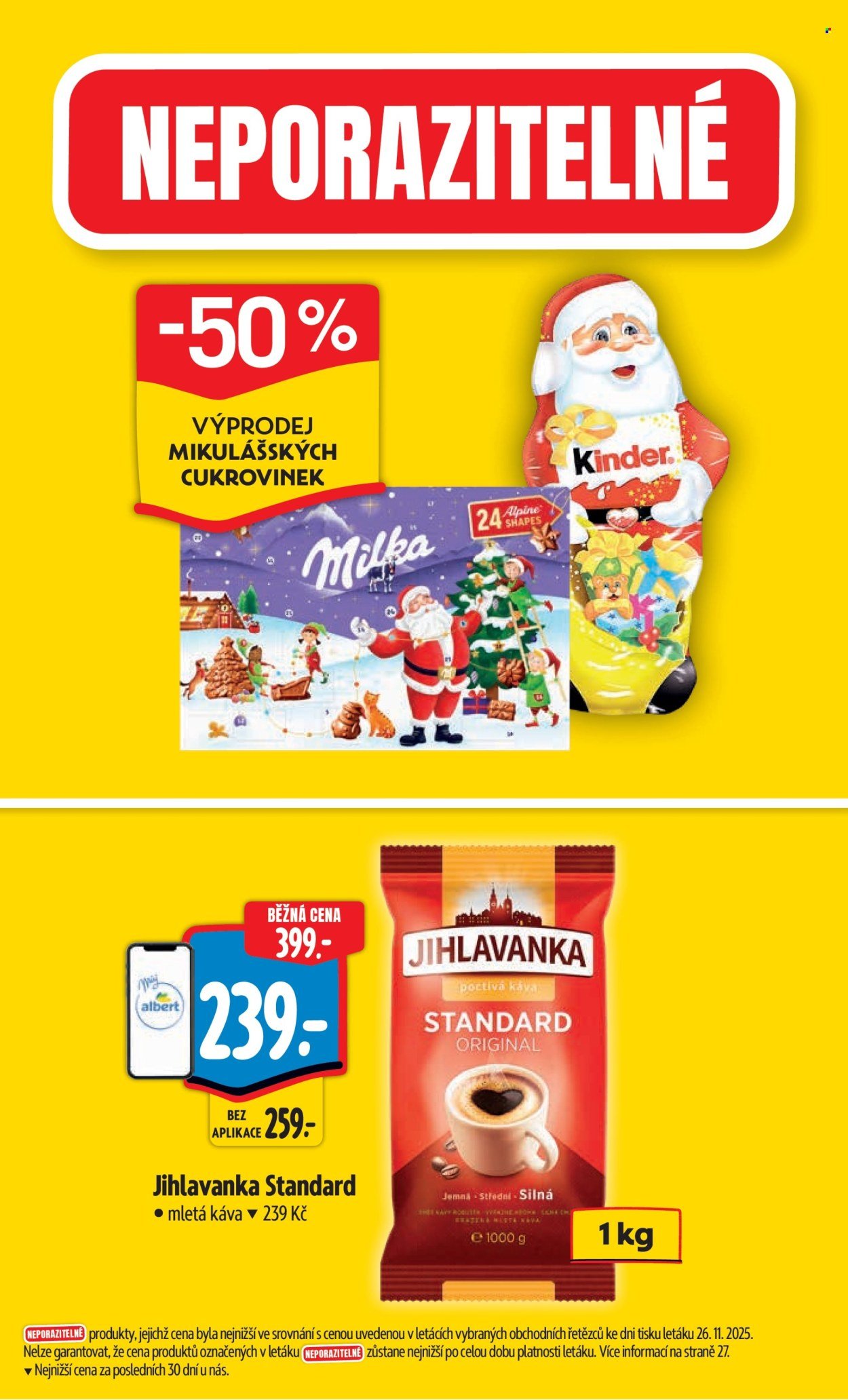 ALBERT leták - Neporazitelné (2025-12-03 - 2025-12-09)