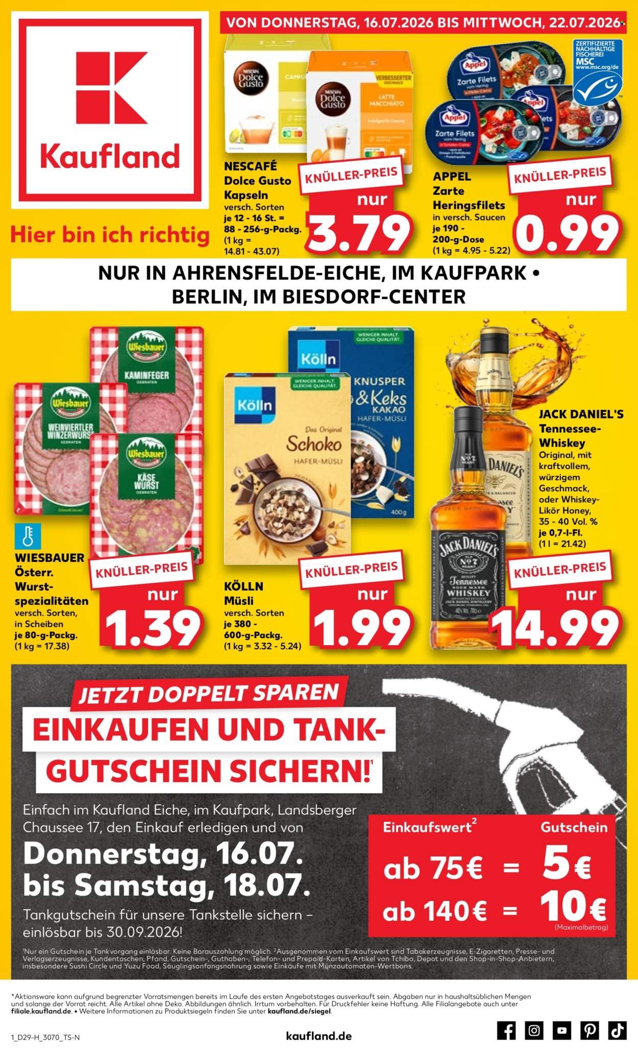 KAUFLAND Prospekt - Ab Donnerstag 16.07.2026