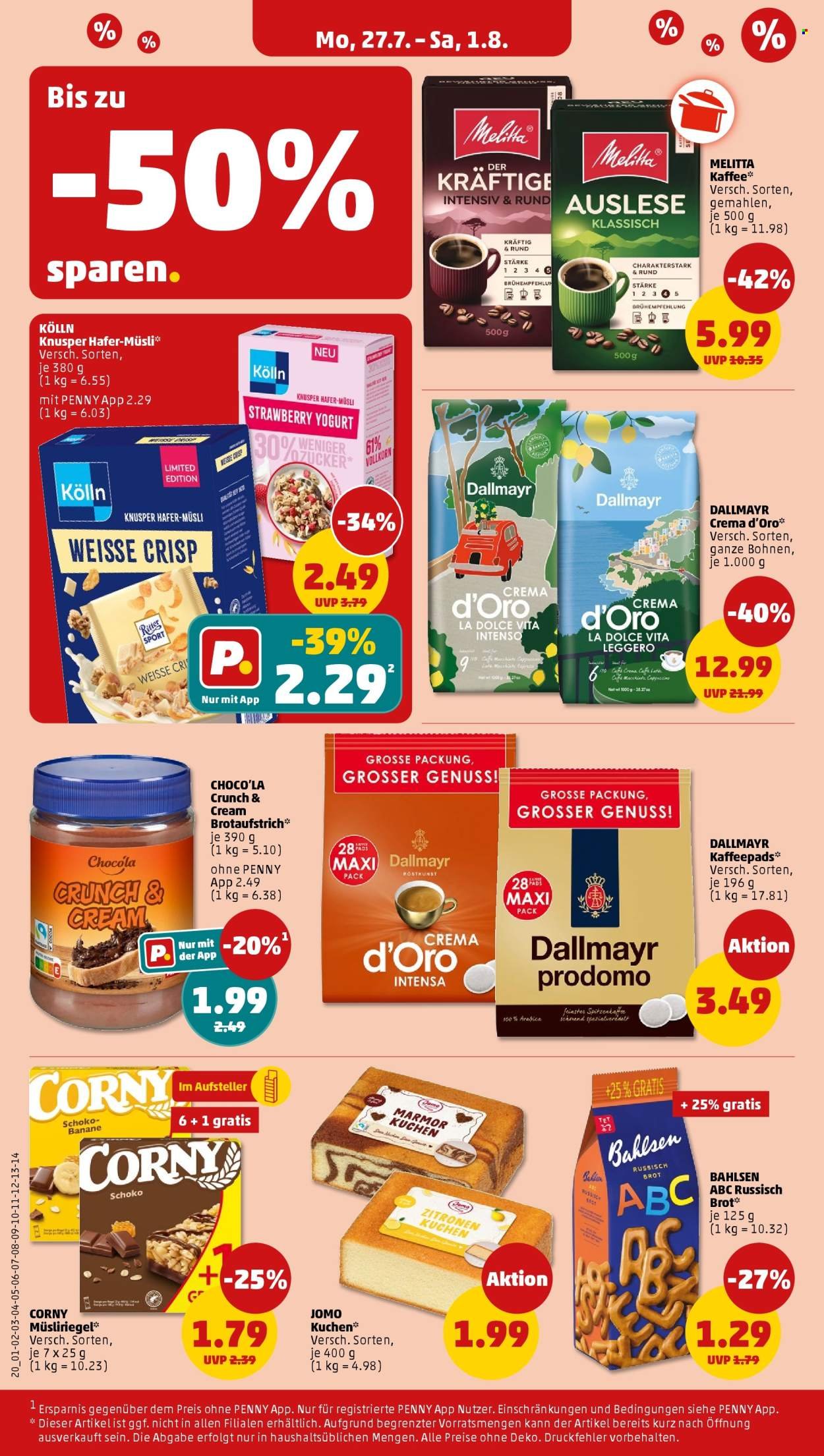 PENNY Prospekt - Ab Montag 27.07.2026