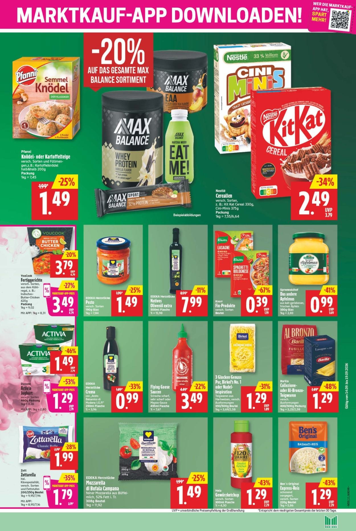 MARKTKAUF Prospekt - Ab Montag 14.09.2026