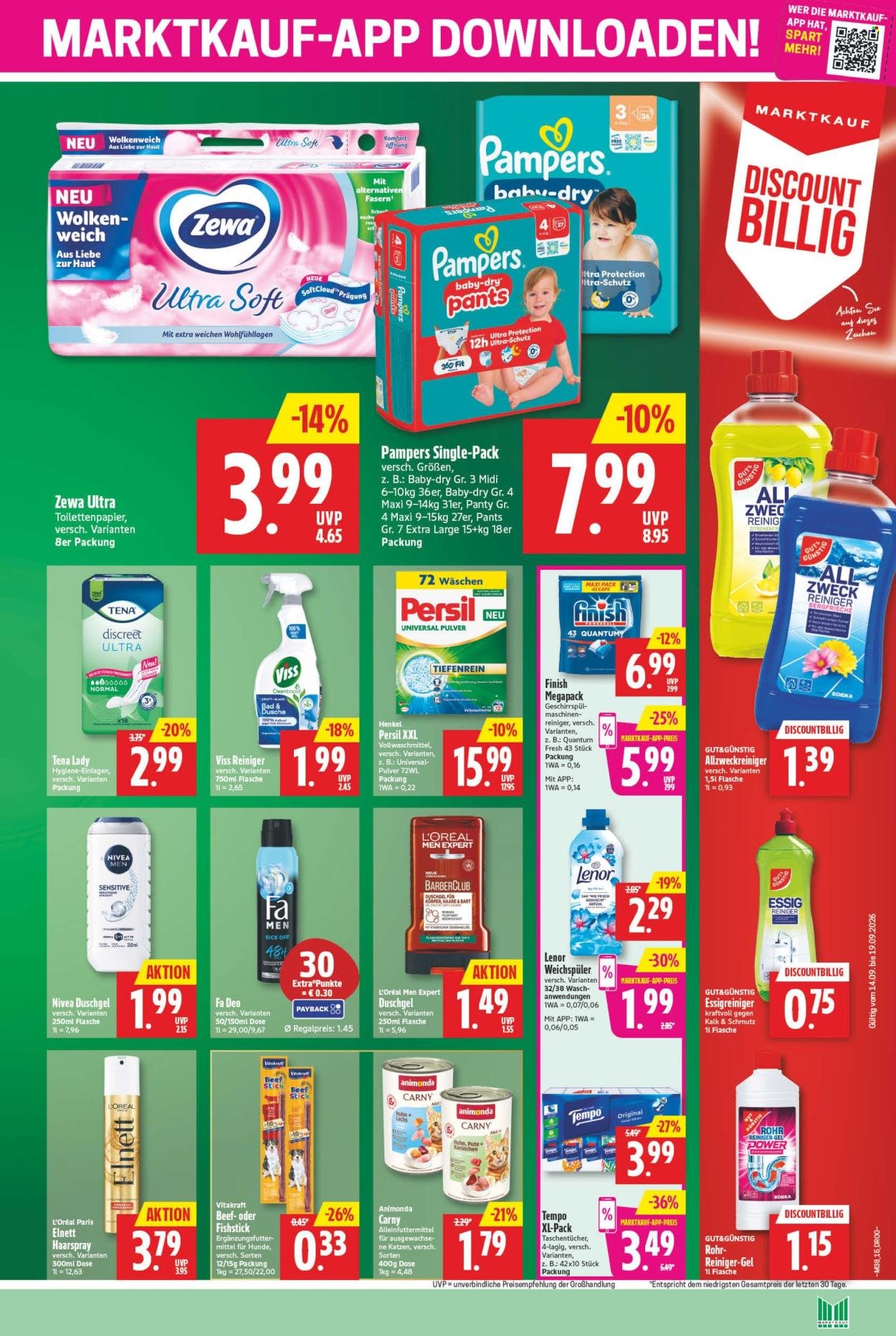 MARKTKAUF Prospekt - Ab Montag 14.09.2026