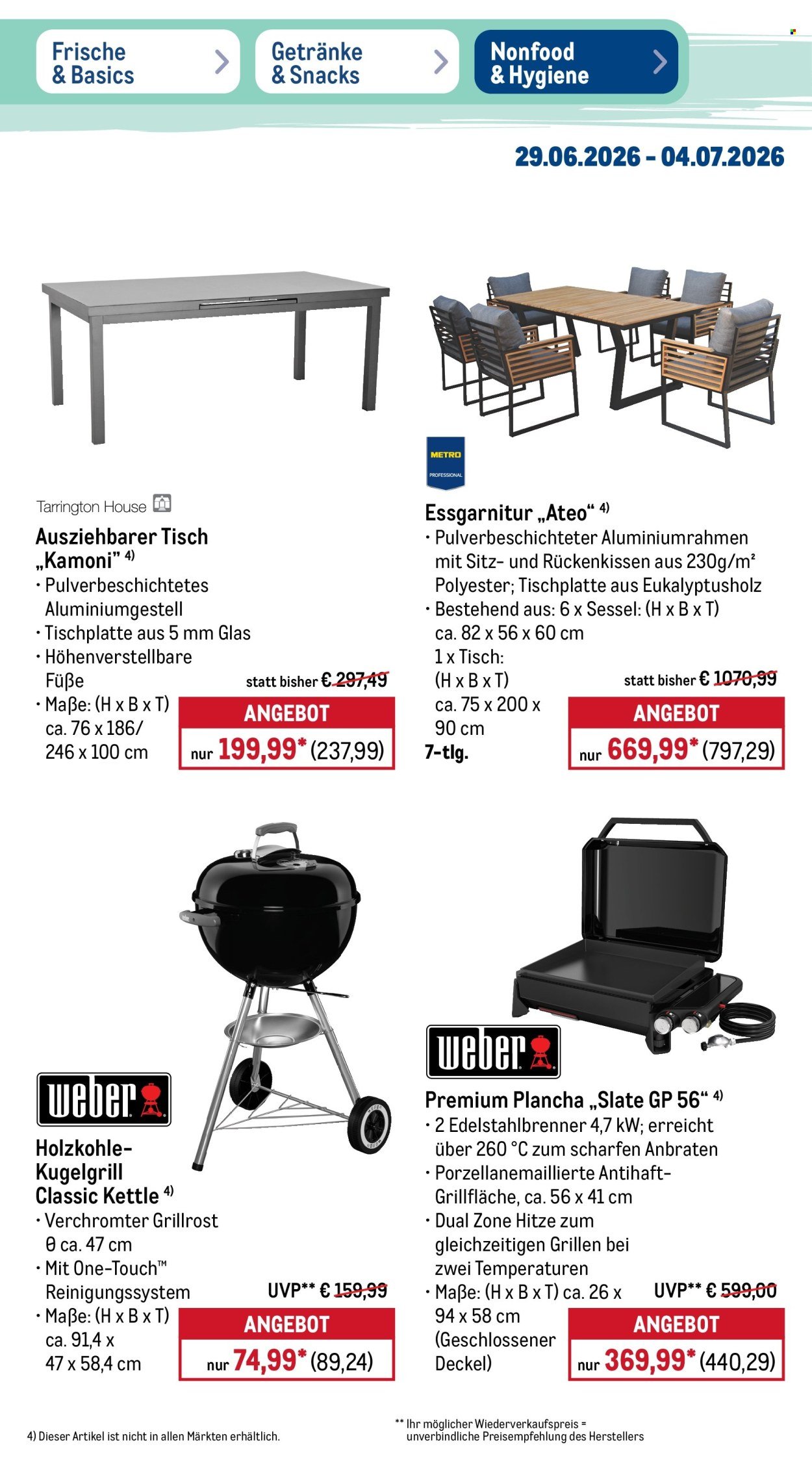 METRO Prospekt - NonFood-Angebote