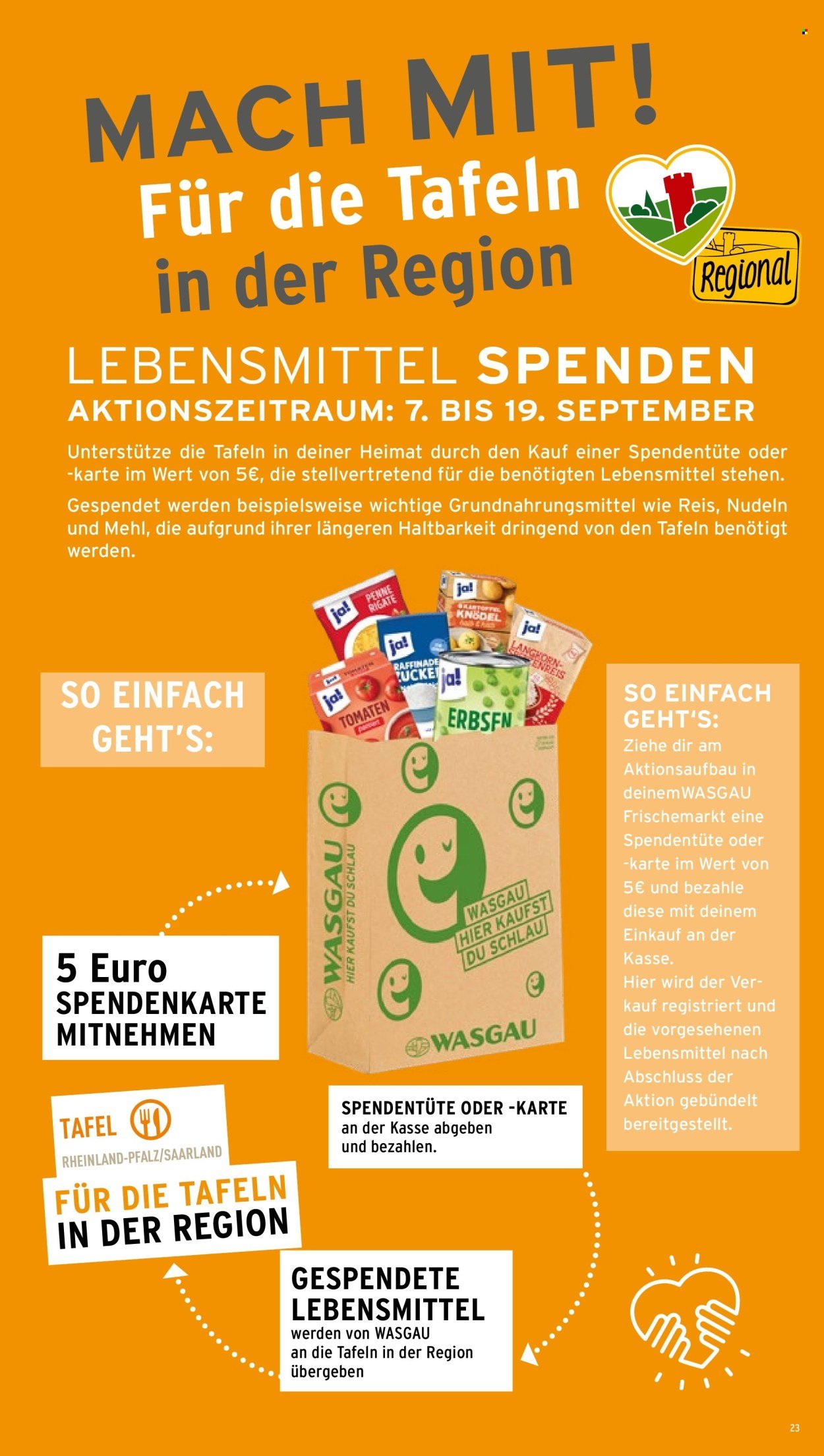 WASGAU Prospekt - Ab Montag 7.09.2026