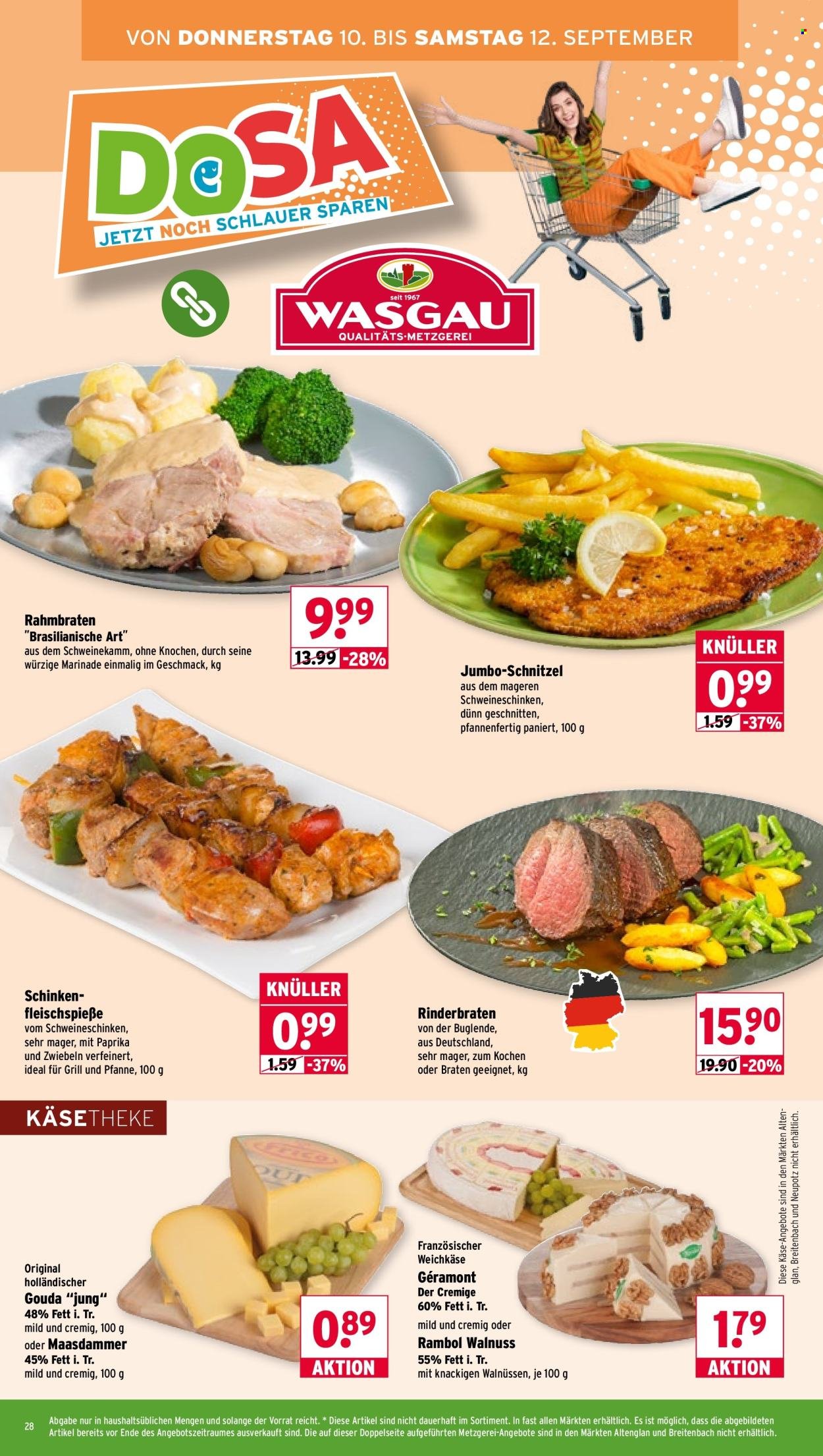 WASGAU Prospekt - Ab Montag 7.09.2026