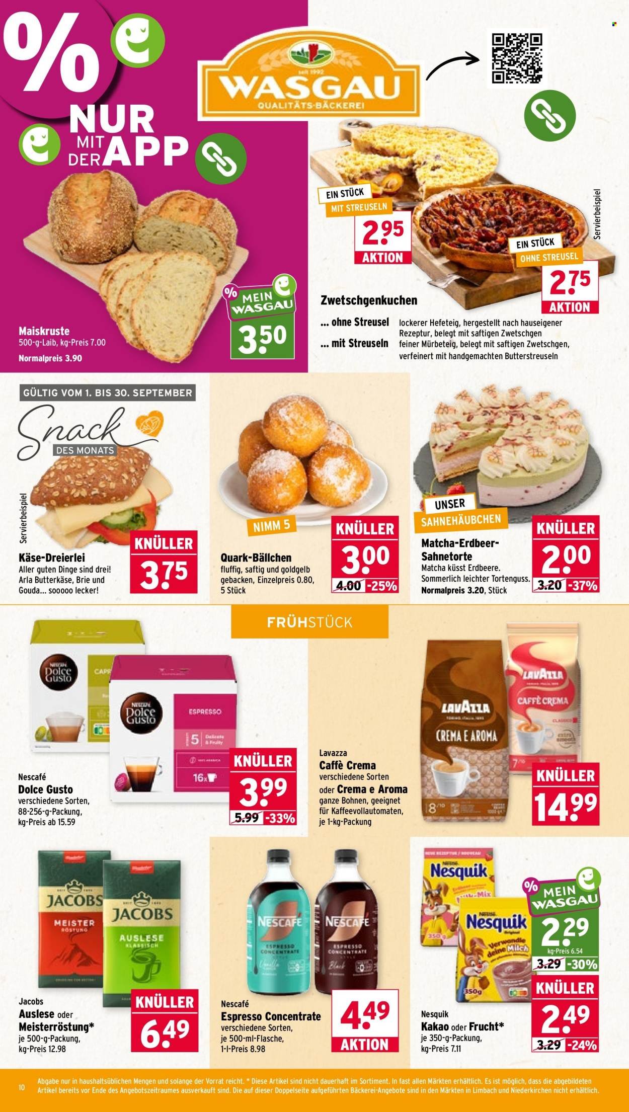 WASGAU Prospekt - Ab Montag 7.09.2026