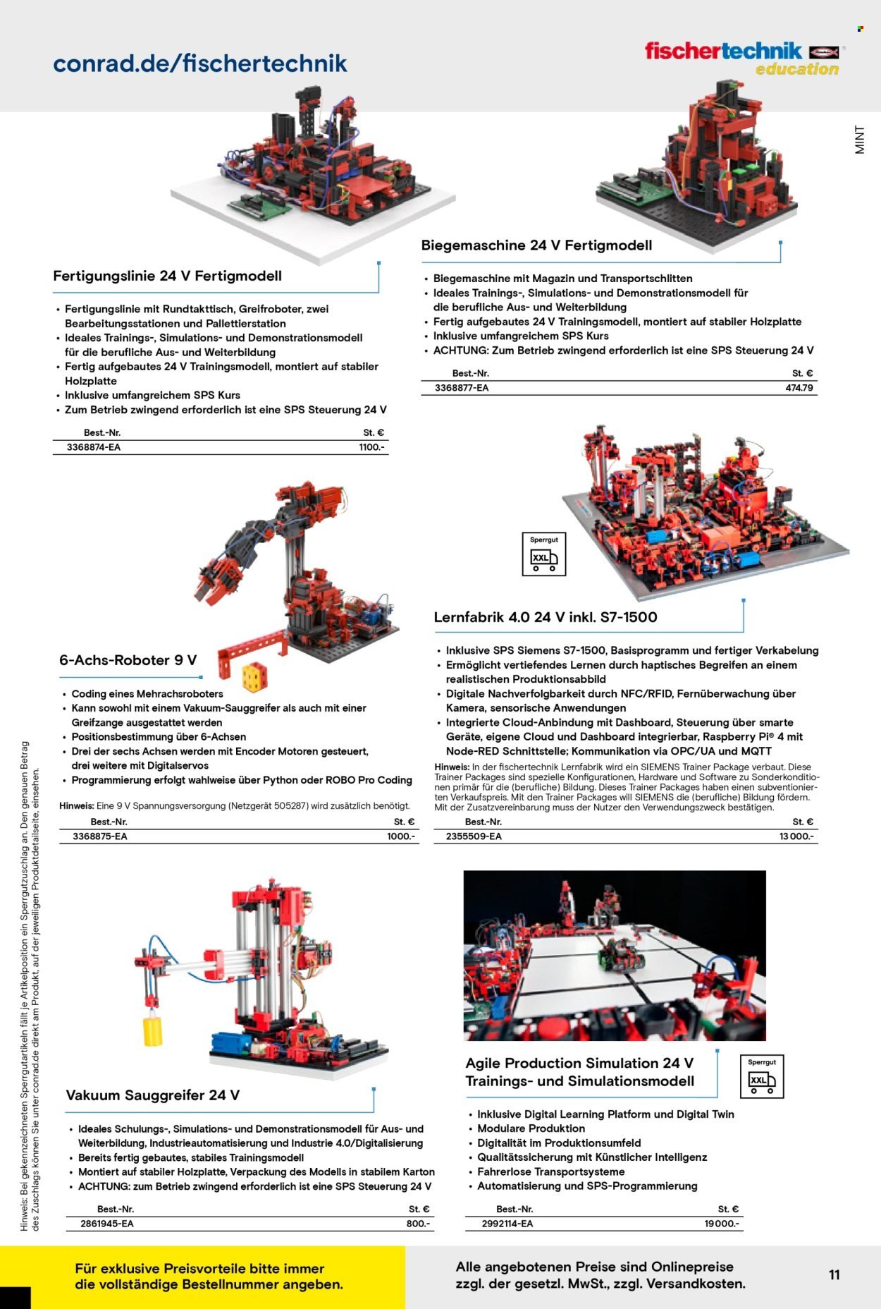 CONRAD Angebote - Education Katalog