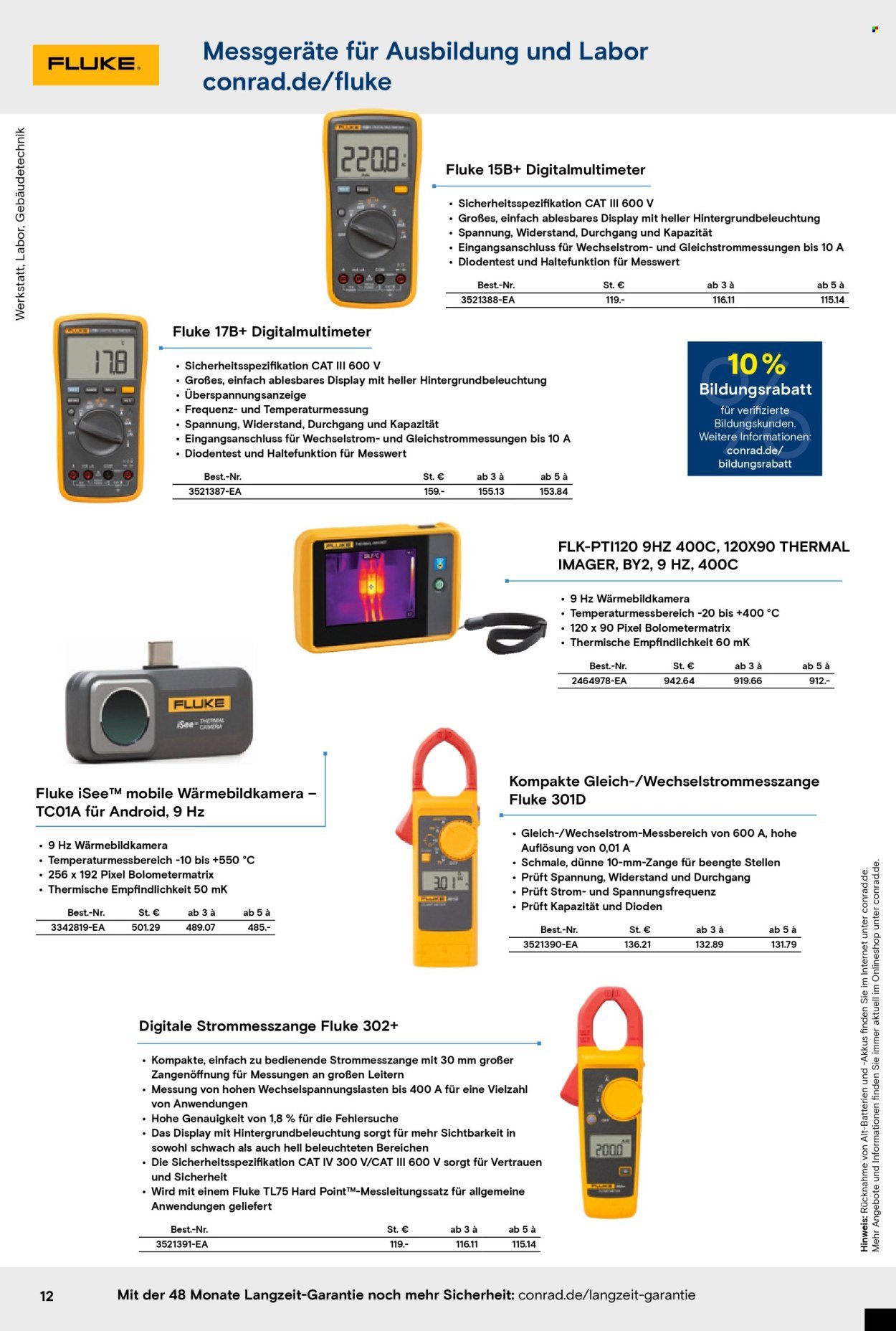 CONRAD Angebote - Education Katalog