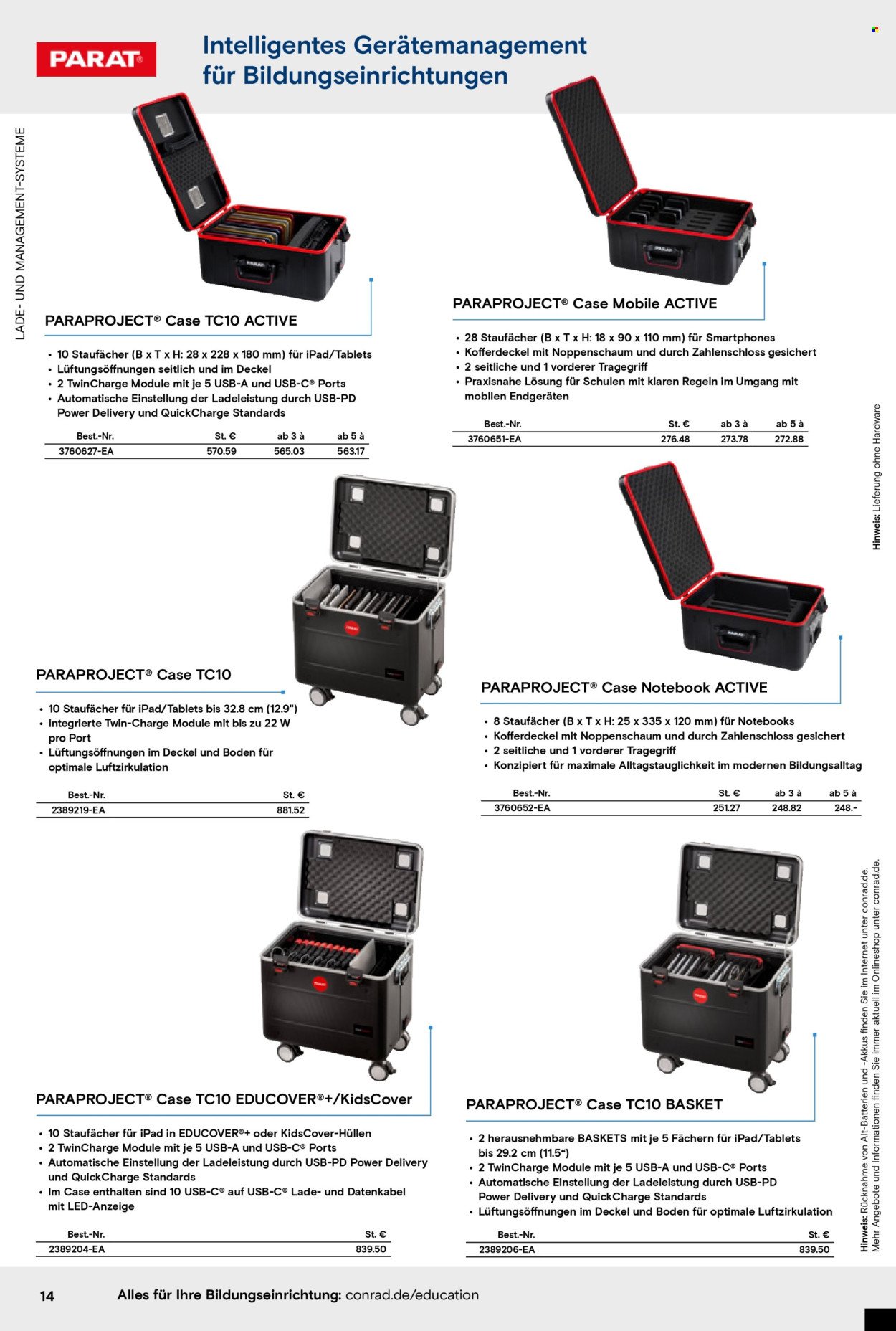 CONRAD Angebote - Education Katalog