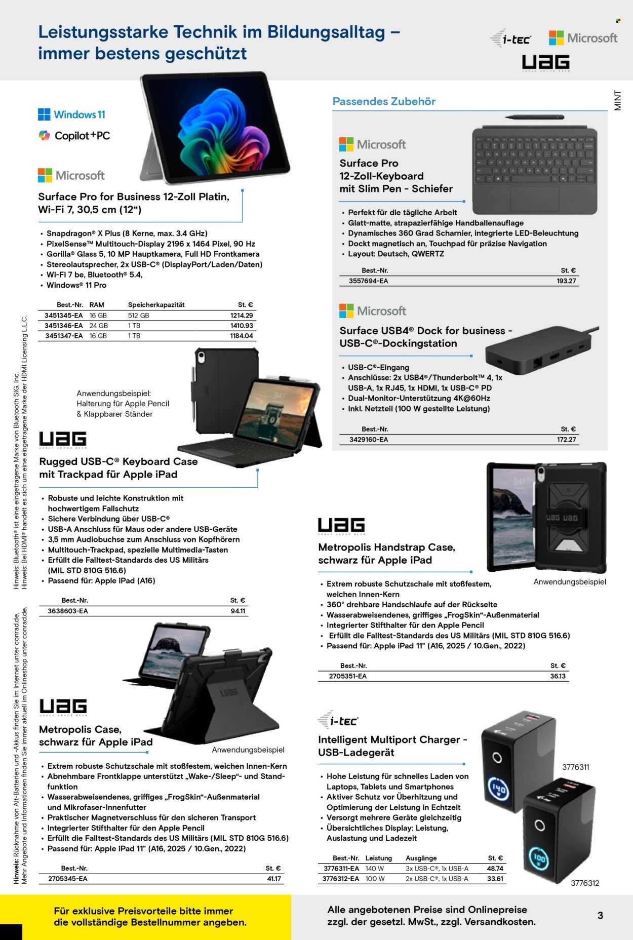 CONRAD Angebote - Education Katalog