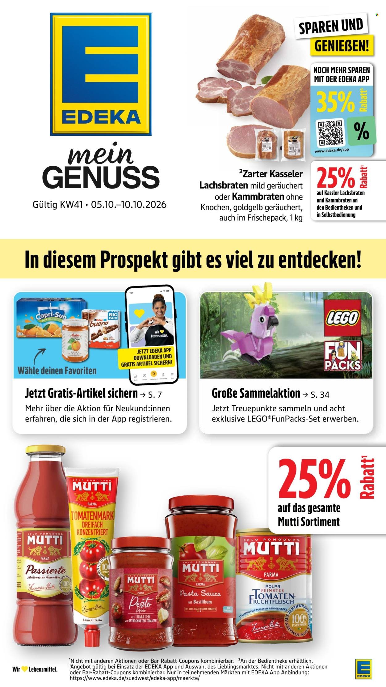 EDEKA Prospekt - Ab Montag 5.10.2026