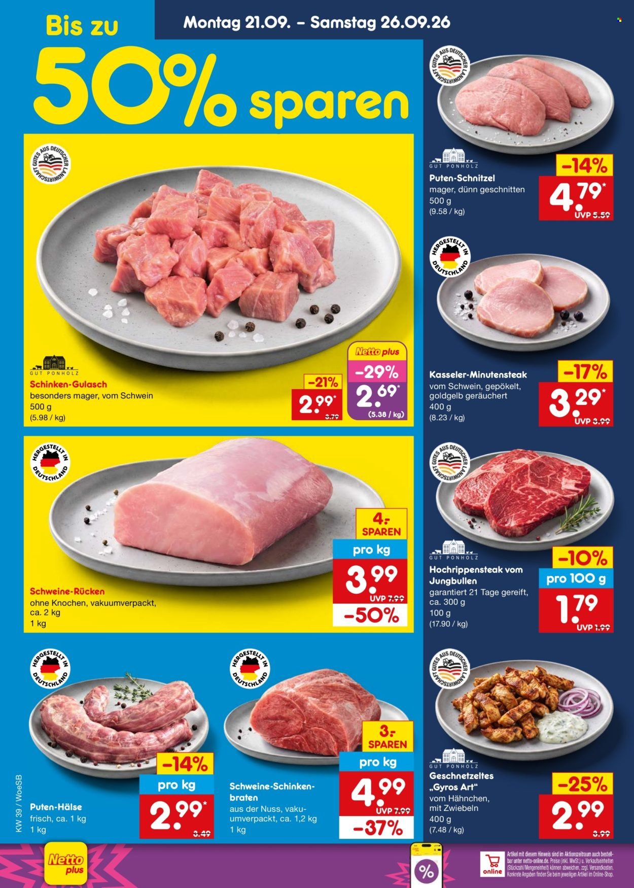 NETTO MARKEN-DISCOUNT Prospekt - Ab Montag 21.09.2026
