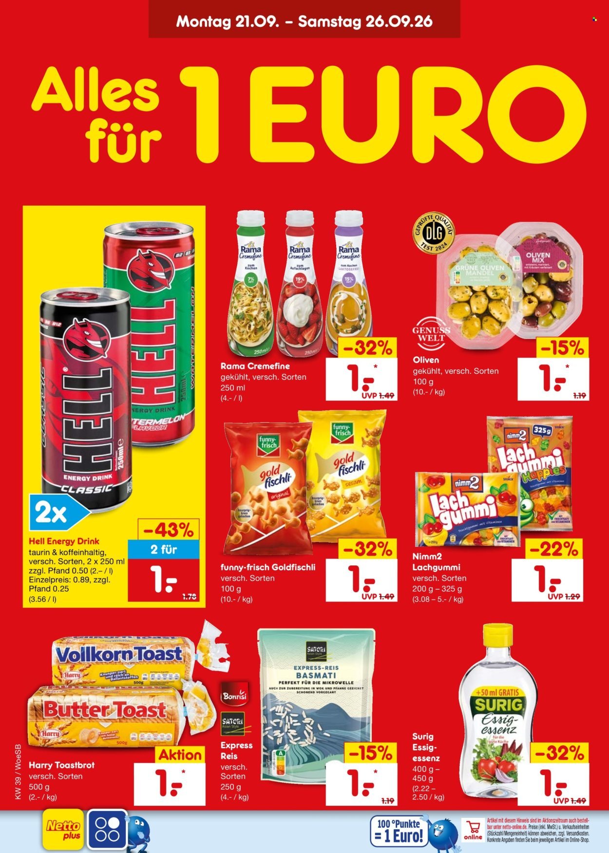 NETTO MARKEN-DISCOUNT Prospekt - Ab Montag 21.09.2026