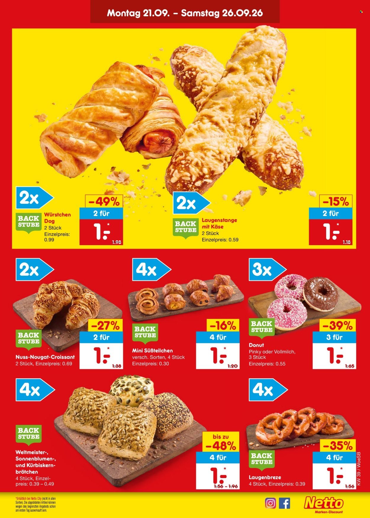 NETTO MARKEN-DISCOUNT Prospekt - Ab Montag 21.09.2026
