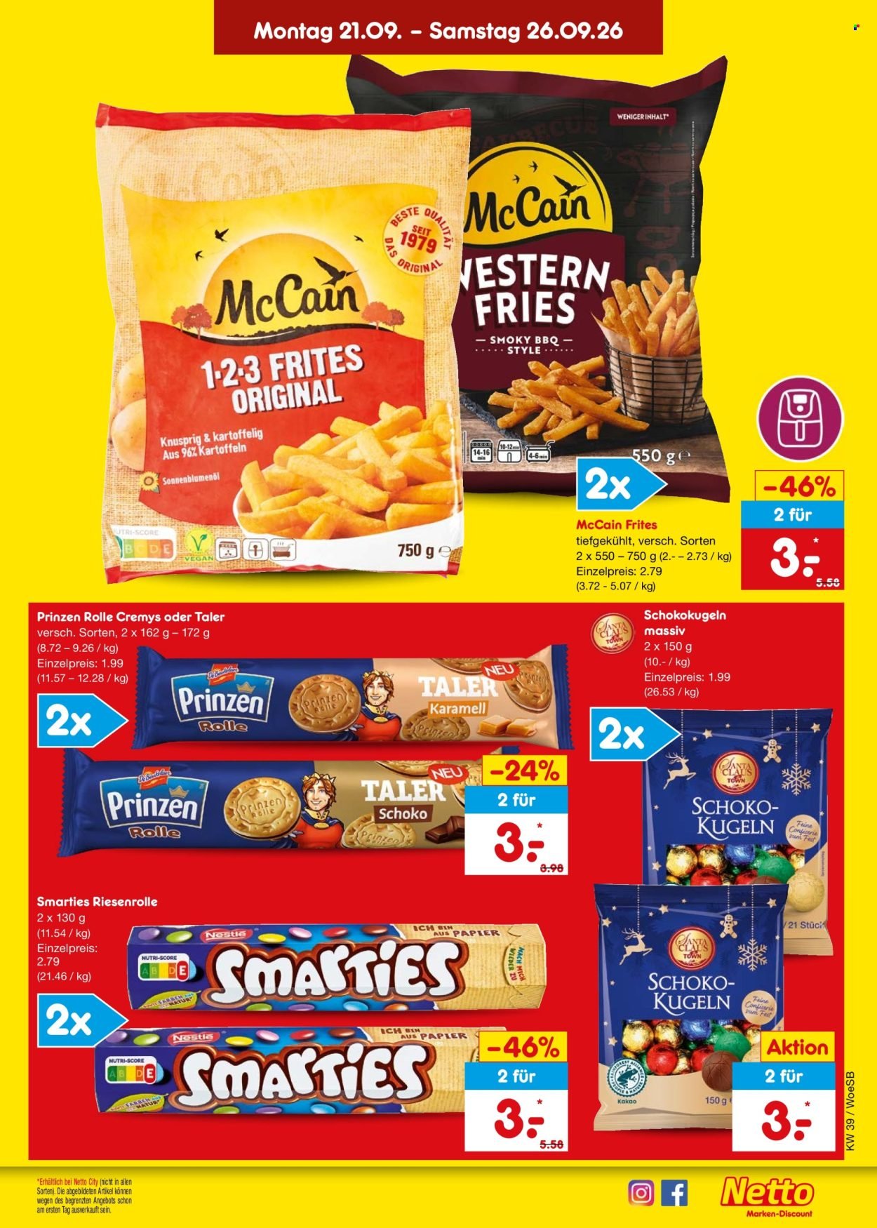 NETTO MARKEN-DISCOUNT Prospekt - Ab Montag 21.09.2026