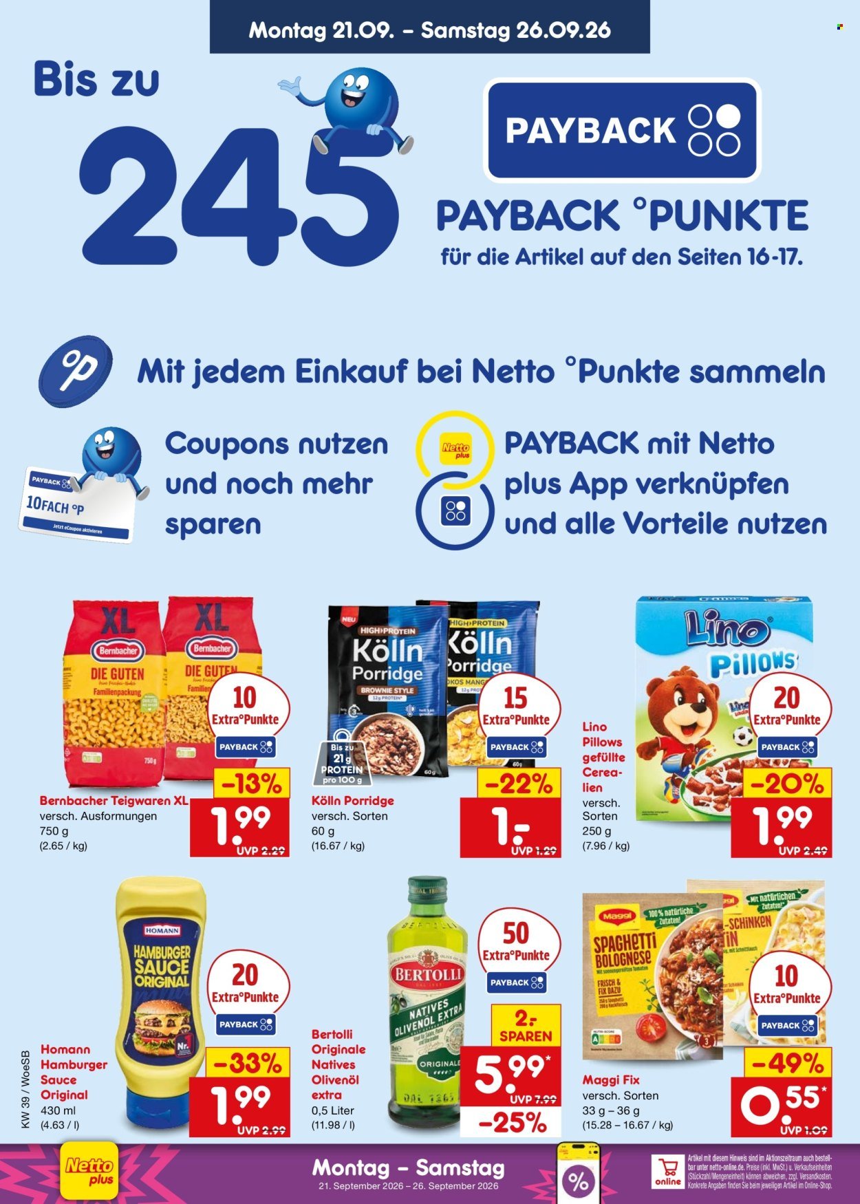 NETTO MARKEN-DISCOUNT Prospekt - Ab Montag 21.09.2026