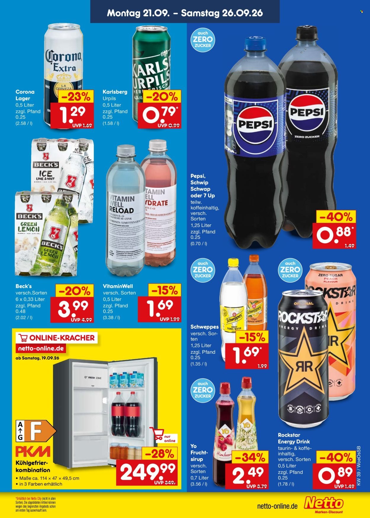 NETTO MARKEN-DISCOUNT Prospekt - Ab Montag 21.09.2026