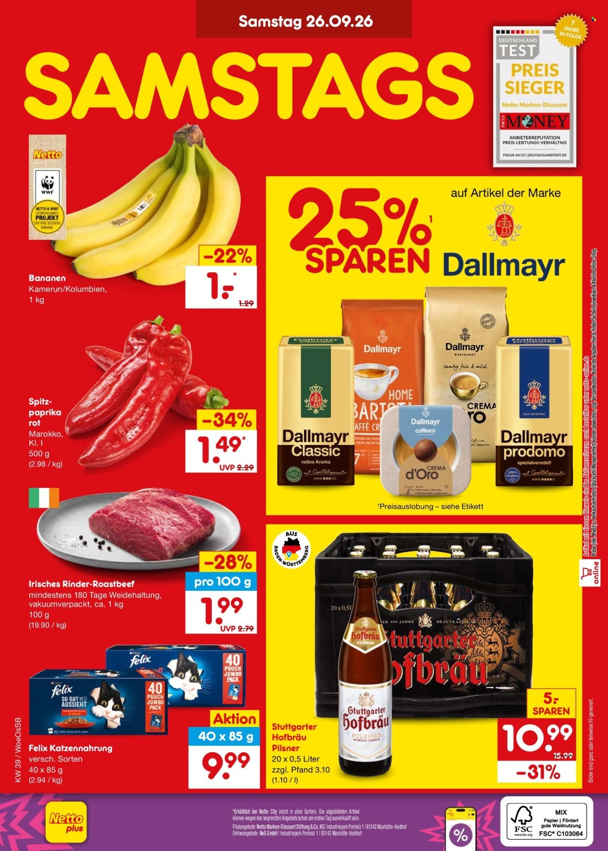 NETTO MARKEN-DISCOUNT Prospekt - Ab Montag 21.09.2026
