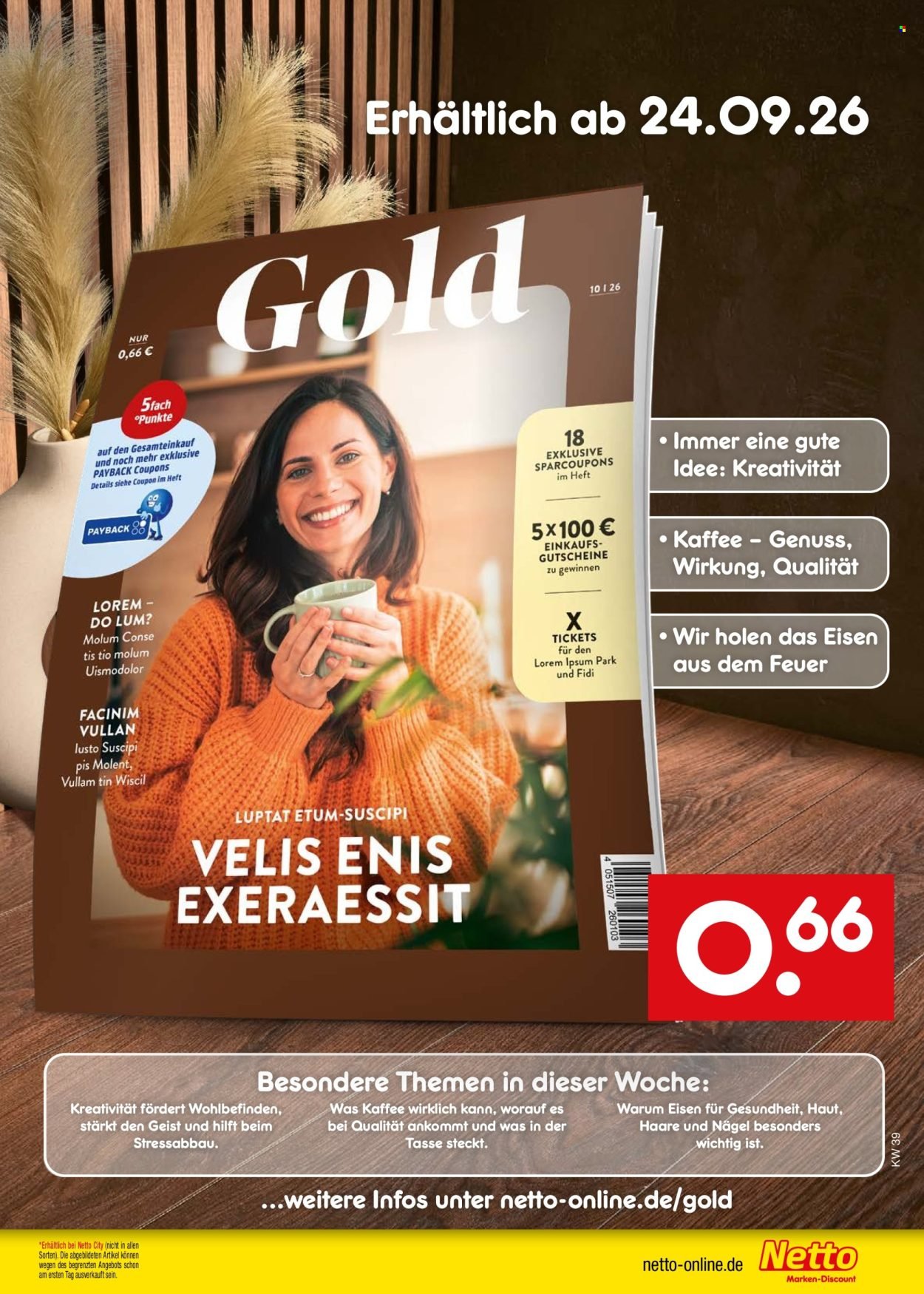 NETTO MARKEN-DISCOUNT Prospekt - Ab Montag 21.09.2026
