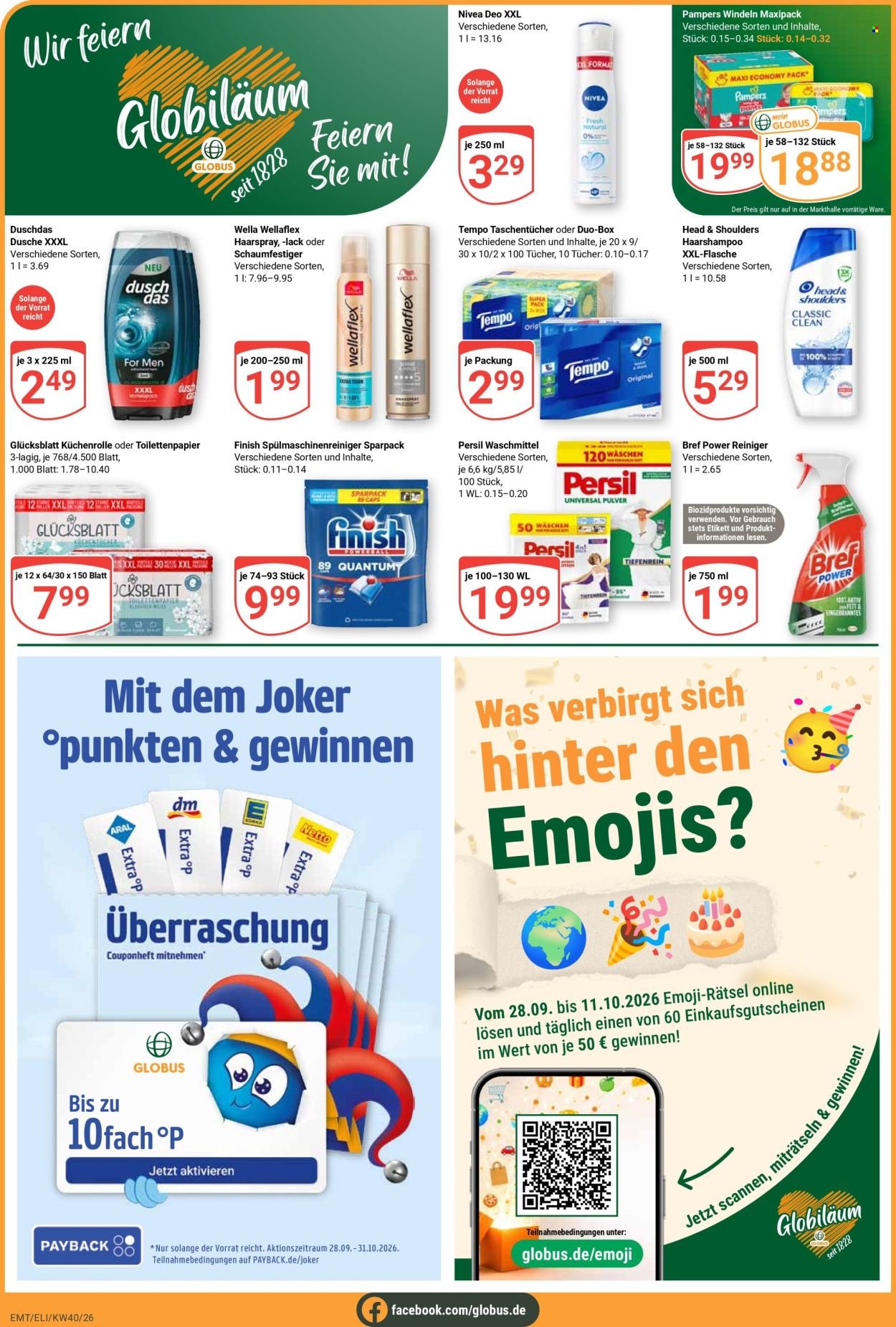 GLOBUS Prospekt - Ab Montag 28.09.2026