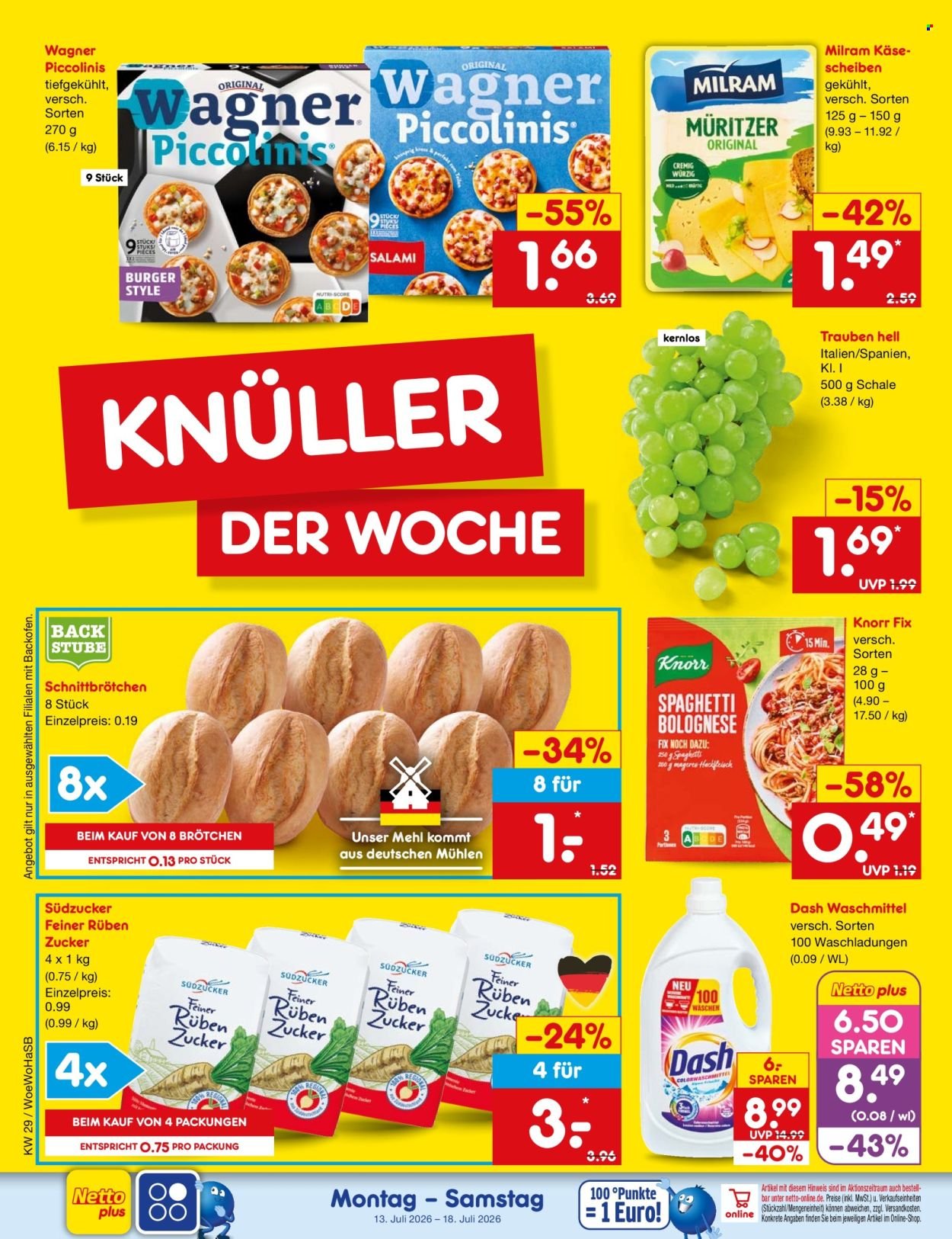 NETTO MARKEN-DISCOUNT Prospekt - Ab Montag 13.07.2026