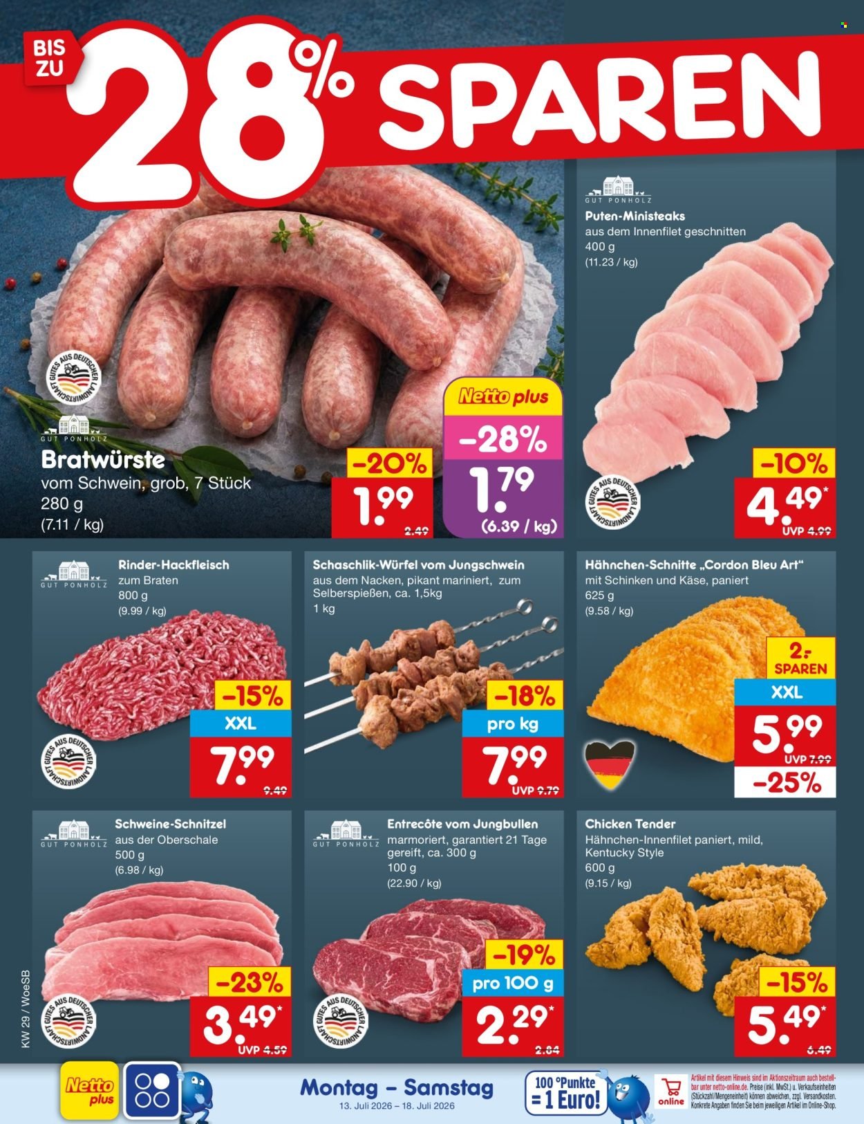 NETTO MARKEN-DISCOUNT Prospekt - Ab Montag 13.07.2026