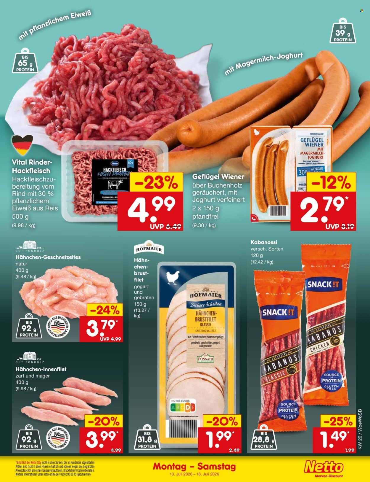 NETTO MARKEN-DISCOUNT Prospekt - Ab Montag 13.07.2026