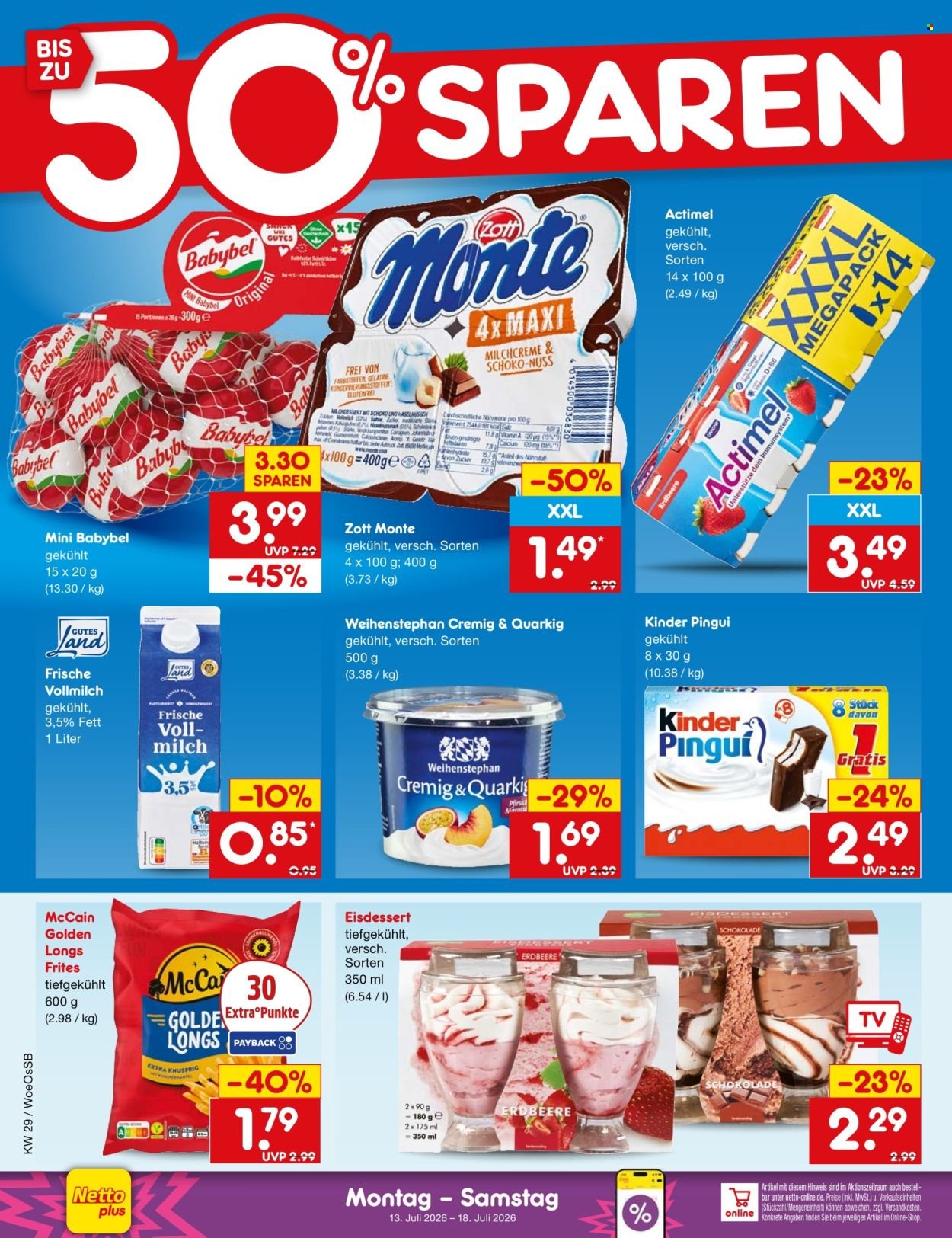 NETTO MARKEN-DISCOUNT Prospekt - Ab Montag 13.07.2026