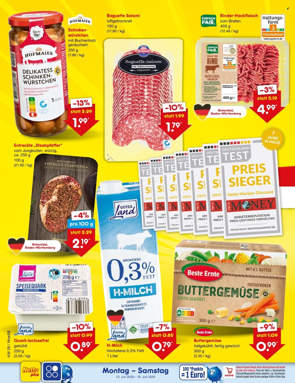 NETTO MARKEN-DISCOUNT Prospekt - Ab Montag 13.07.2026