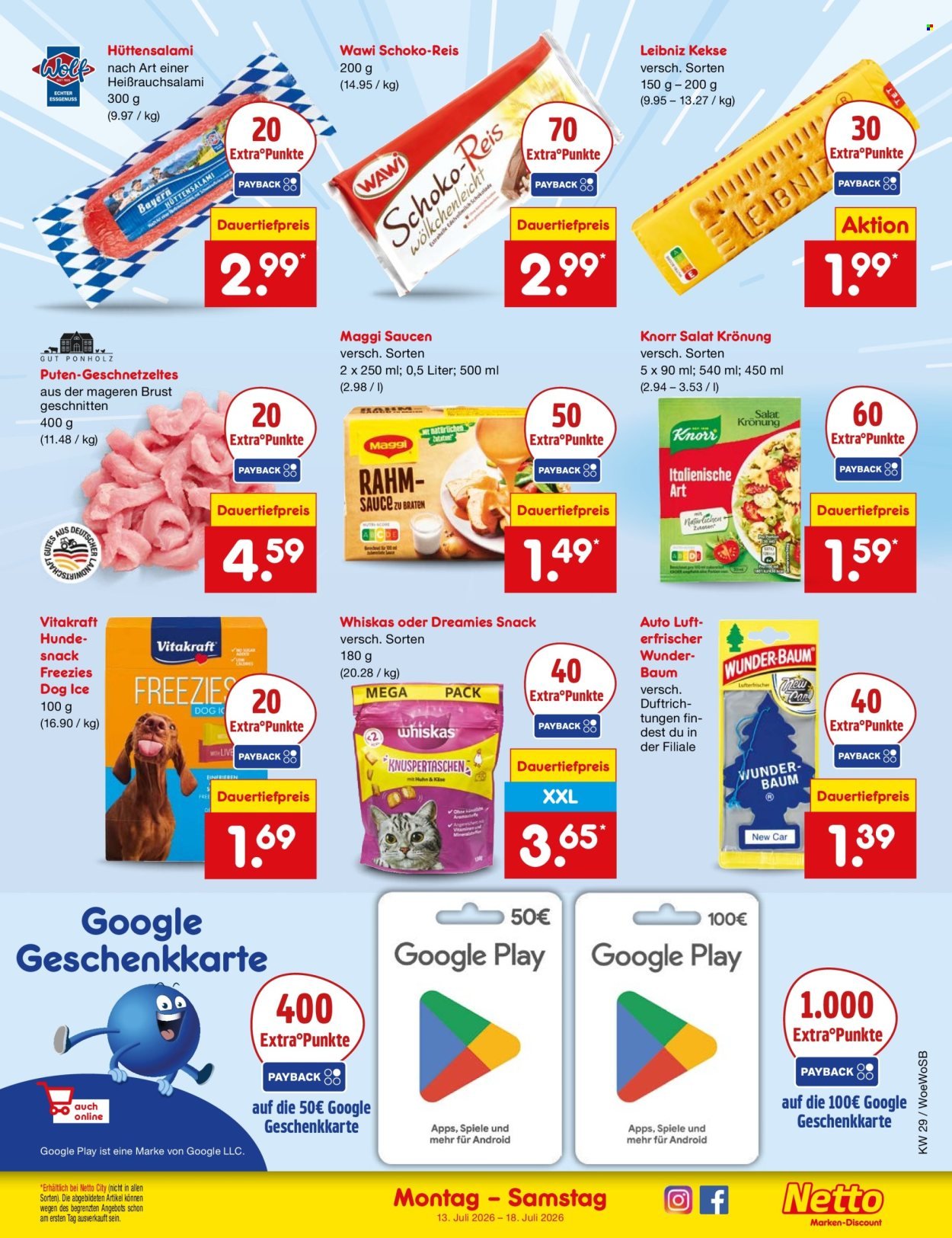 NETTO MARKEN-DISCOUNT Prospekt - Ab Montag 13.07.2026